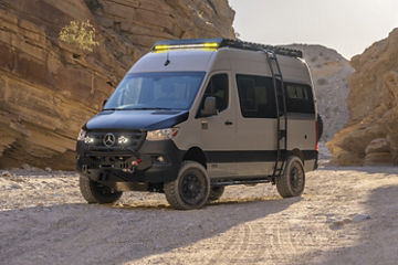 2021 Mercedes-Benz Sprinter - Black Rhino ATLAS - Black | Wheel Pros