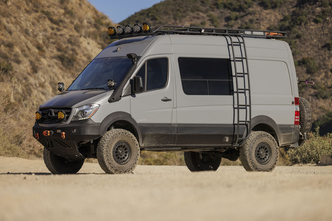 2022 Mercedes-Benz Sprinter - Black Rhino OUTBACK - Black | Wheel Pros