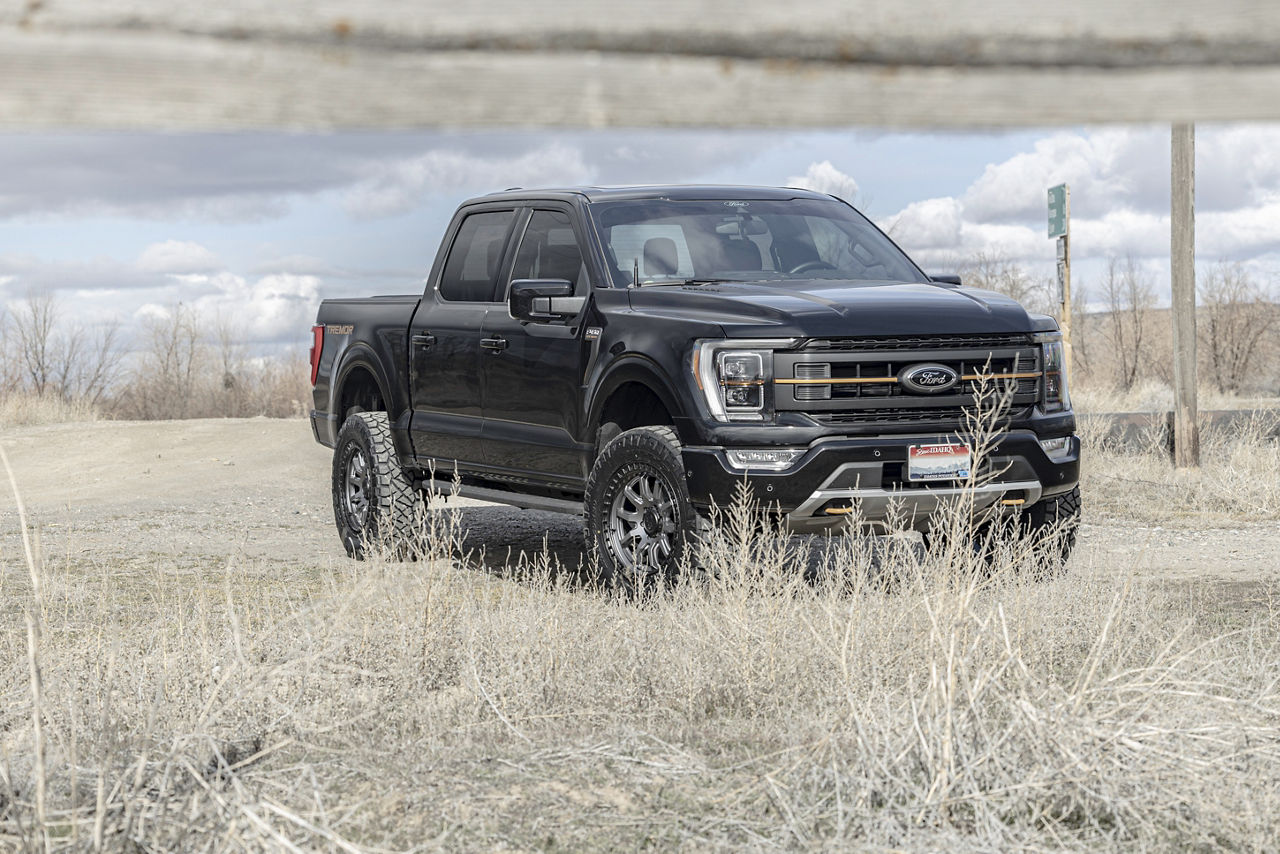 2021 Ford F150 Tremor - Black Rhino CALICO - Gray | Wheel Pros