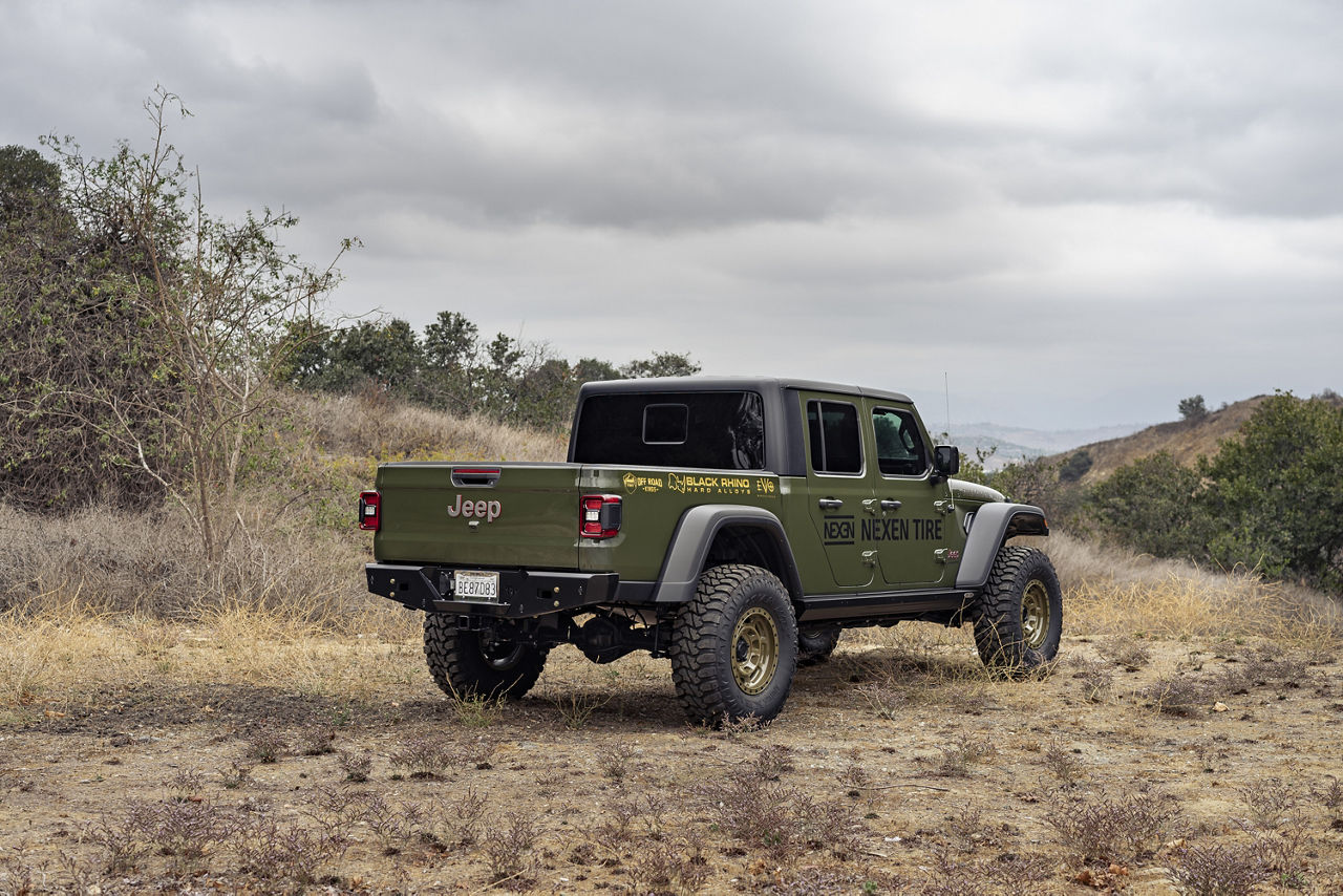 2021 Jeep Gladiator - Black Rhino CONVOY - Green