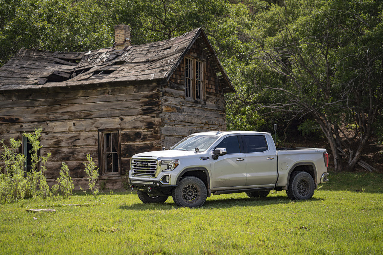 2020 GMC Sierra AT4 - Black Rhino LEGION - Gray | Wheel Pros