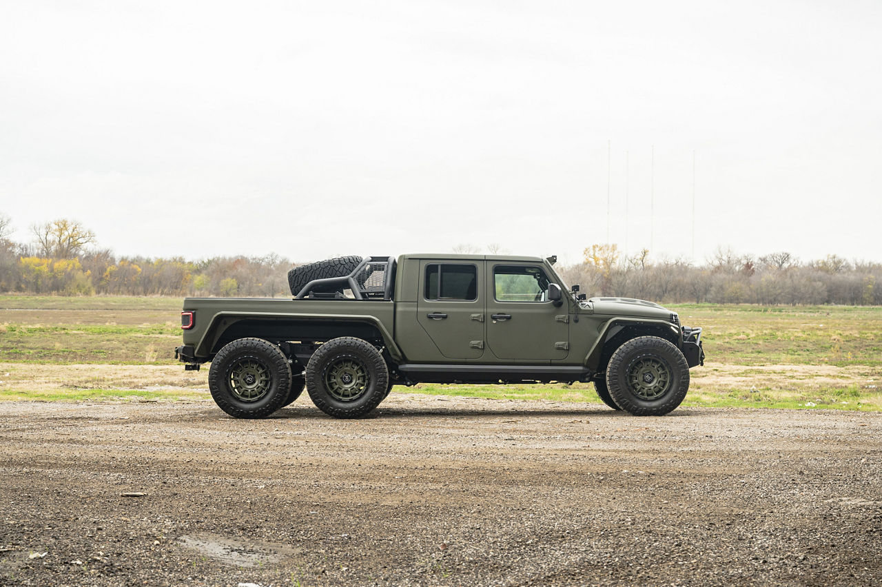 2022 Jeep Gladiator - Black Rhino ATLAS - Green