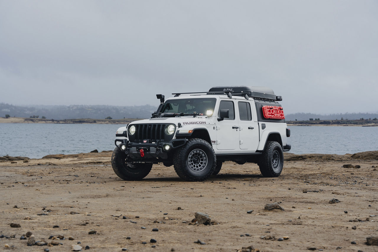 2020 Jeep Gladiator - Black Rhino OUTBACK - Gray | Wheel Pros