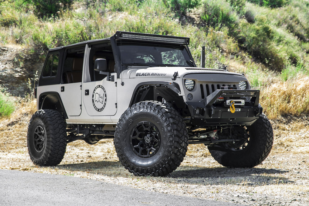 Jeep Wrangler Wheels Black