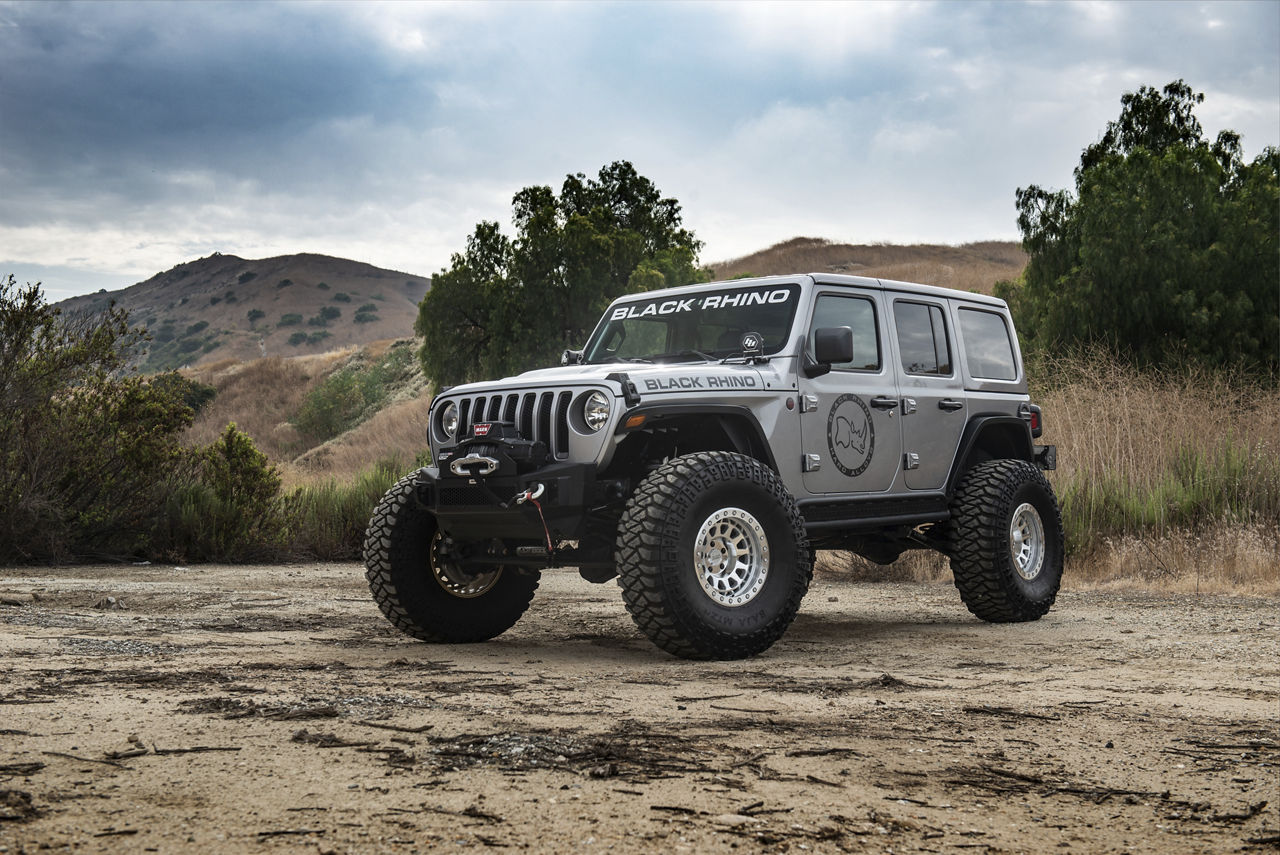 2018 Jeep Wrangler - Black Rhino PRIMM - Silver | Black Rhino