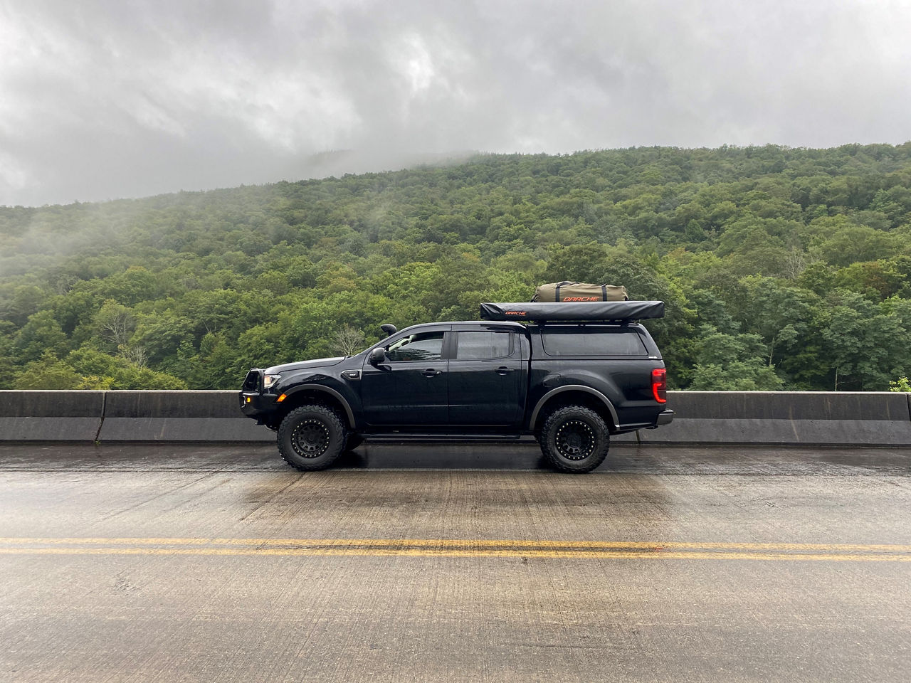 2021 Ford Ranger - Black Rhino DUGGER - Black