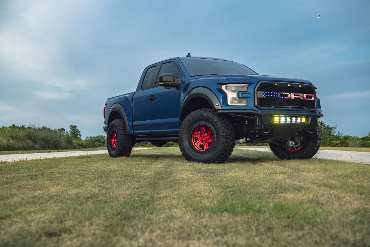 ford f150 raptor red