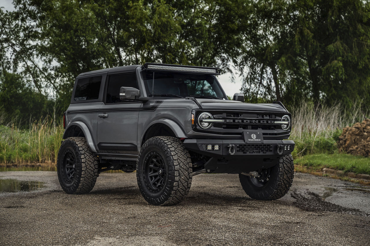 2022 Ford Bronco - Fuel COVERT - Black | Fuel Off-Road Wheels