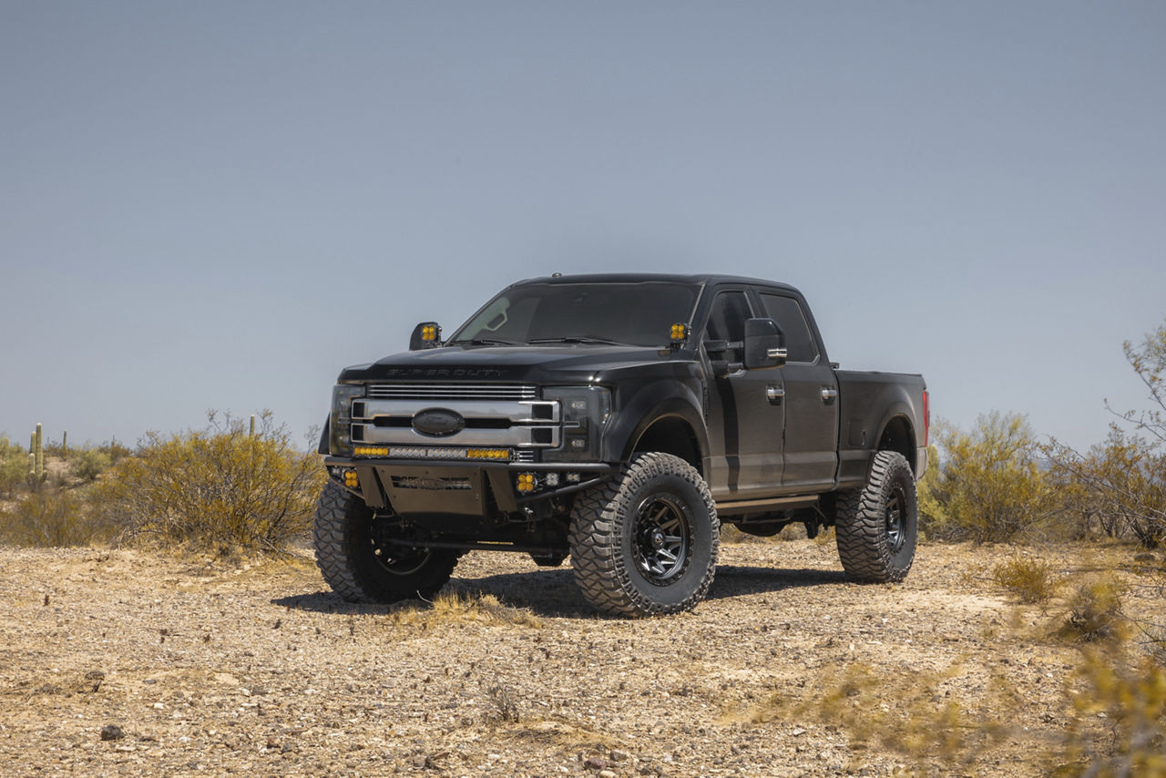 2018 Ford F250 Limited - Fuel COVERT - Gun Metal | Wheel Pros