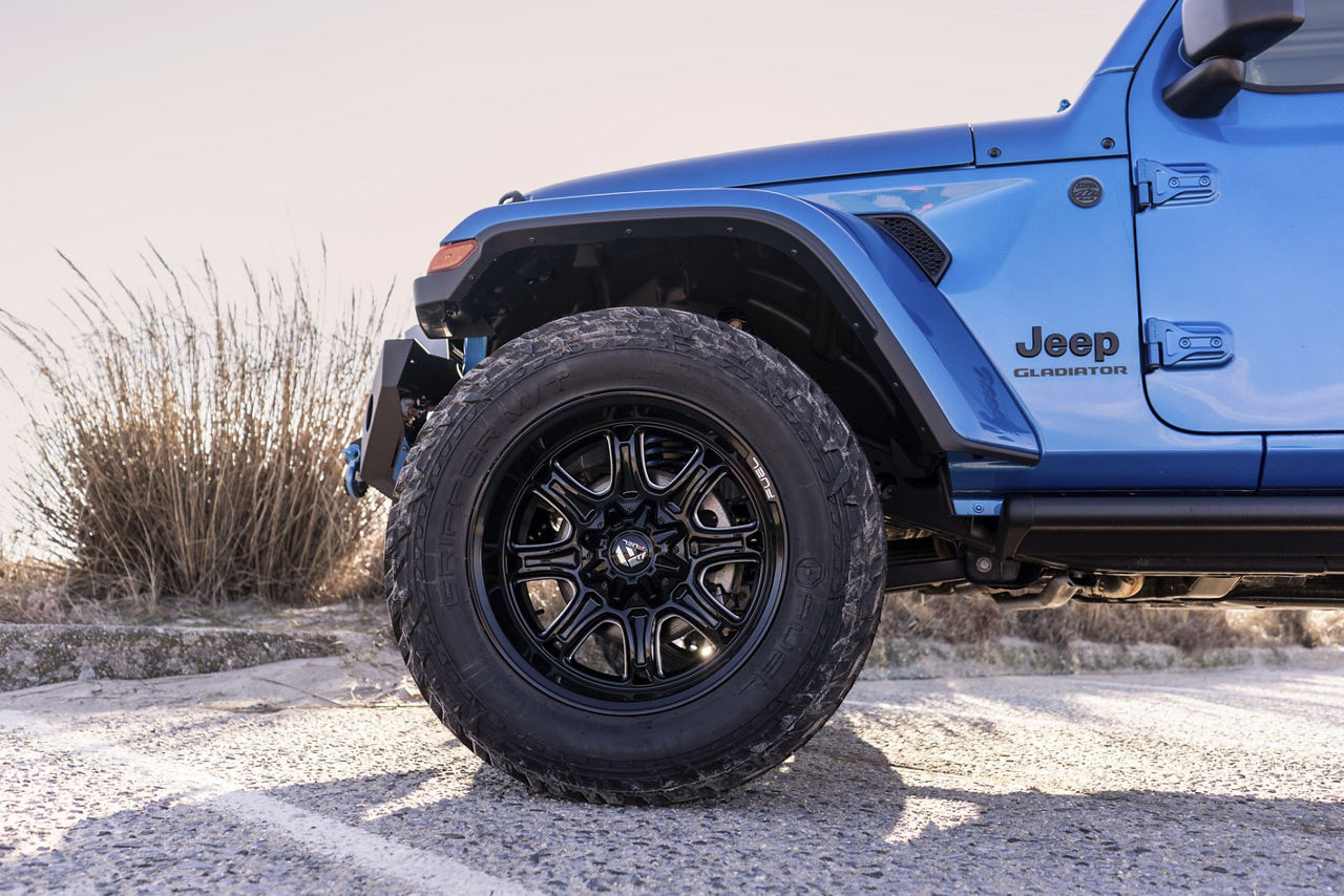 2021 Jeep Gladiator - Fuel DARKSTAR - Black | Wheel Pros