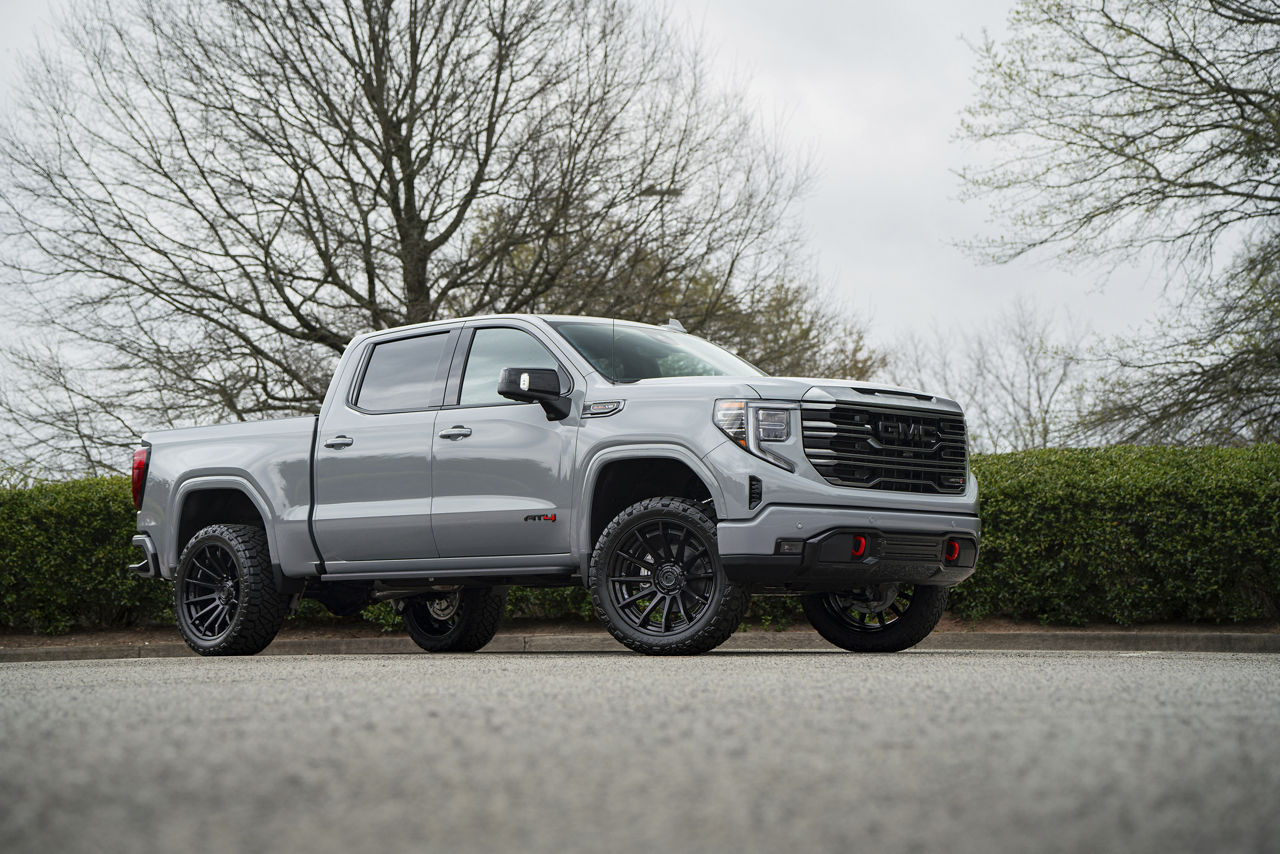 2024 GMC Sierra 1500 AT4 - Fuel BURN - Black | Wheel Pros