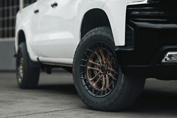 2023 Chevrolet Silverado Trail Boss - Fuel CELSIUS - Bronze | Wheel Pros