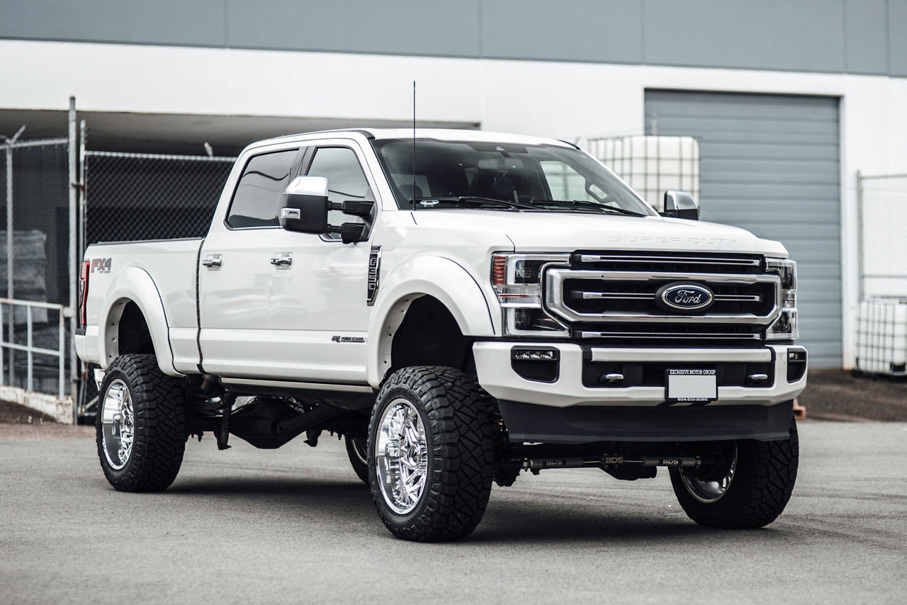 2021 Ford F350 - Fuel HURRICANE - Polished | Wheel Pros