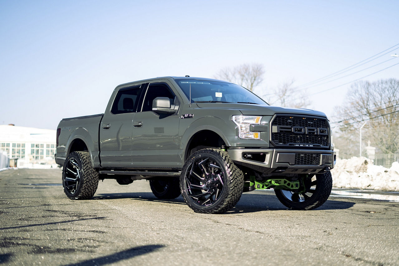 2017 Ford F150 - Fuel REACTION - Black | Fuel Off-Road Wheels