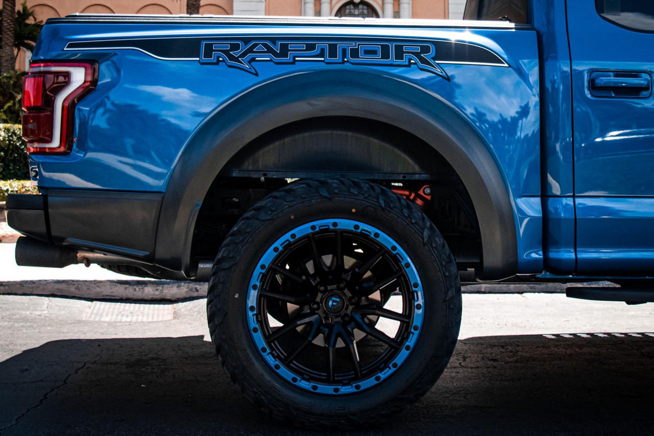 2020 Ford F150 Raptor - Fuel REBEL - Black | Wheel Pros