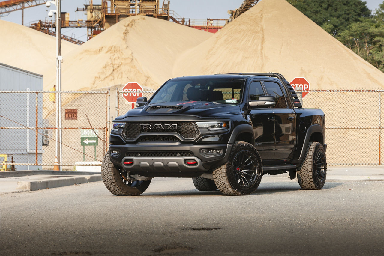 2021 Ram 1500 TRX - Fuel REBEL - Gun Metal | Wheel Pros