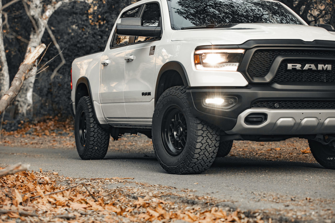2021 Dodge Ram Rebel - KMC TERRA - Black | Wheel Pros