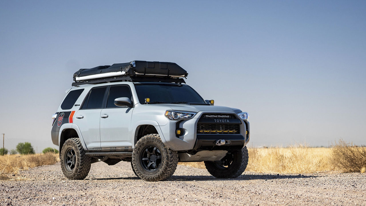 2021 Toyota 4Runner - Motegi TRAILITE - Black | Wheel Pros