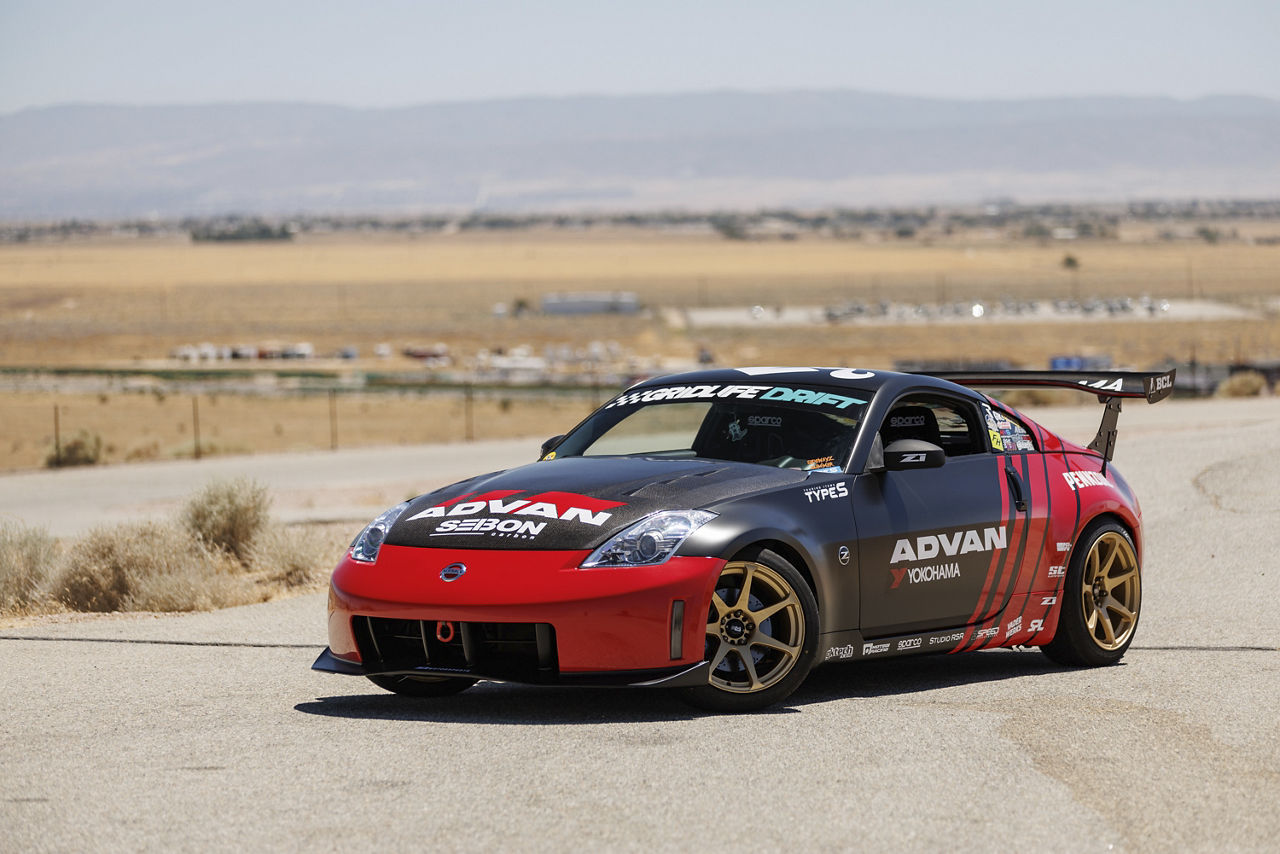 2008 Nissan 350Z - Motegi BATTLE - Gold | Wheel Pros