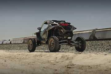 2024 Polaris RZR Pro R - KMC UTV CLUBBER - Bronze | MSA Wheels