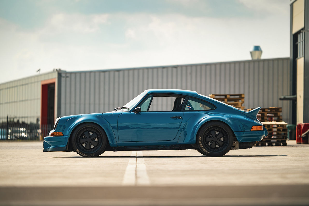 1990 Porsche 911 RWB - Rotiform FUC - Black | Wheel Pros