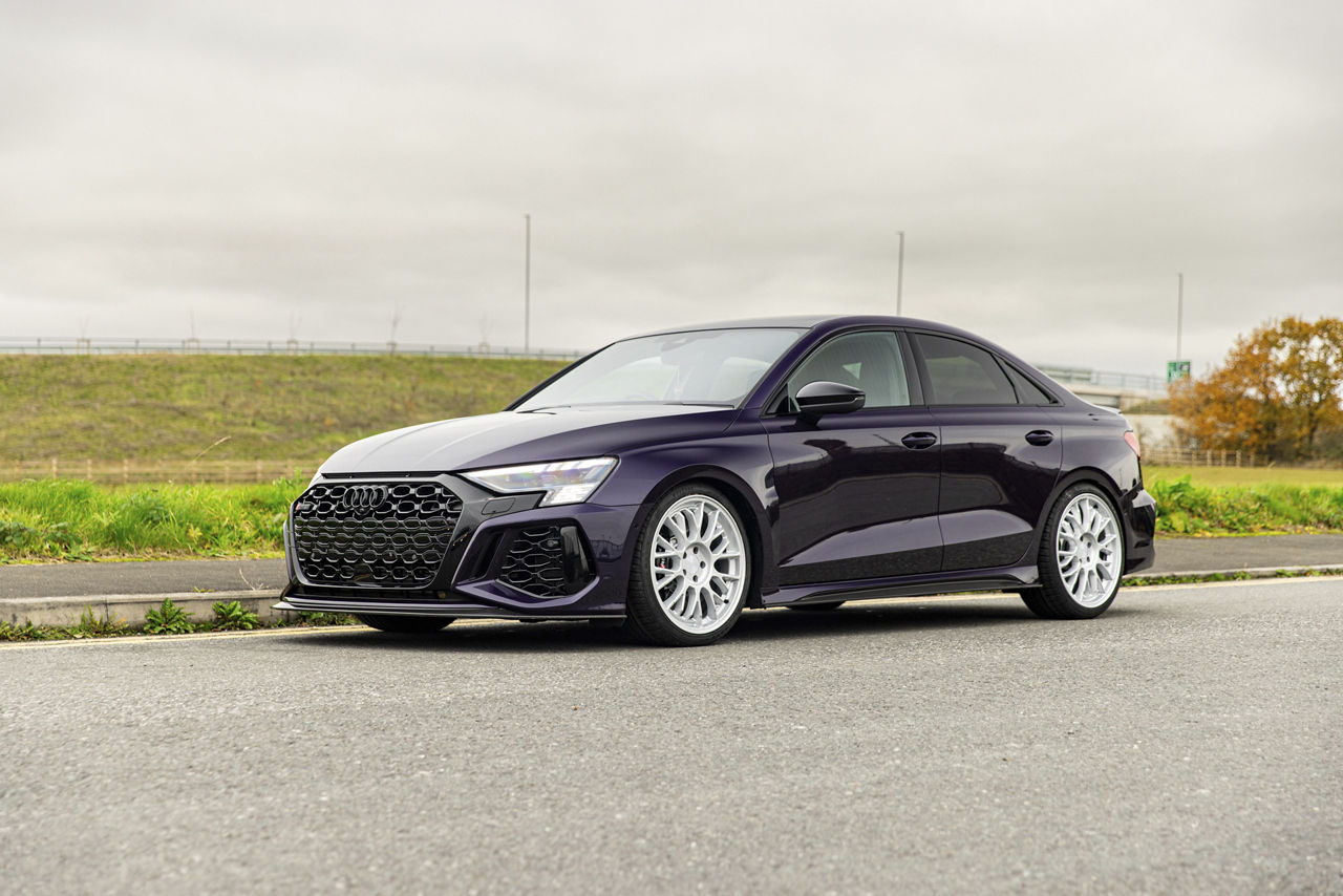 2022 Audi RS3 - Rotiform PHX - Silver | Wheel Pros