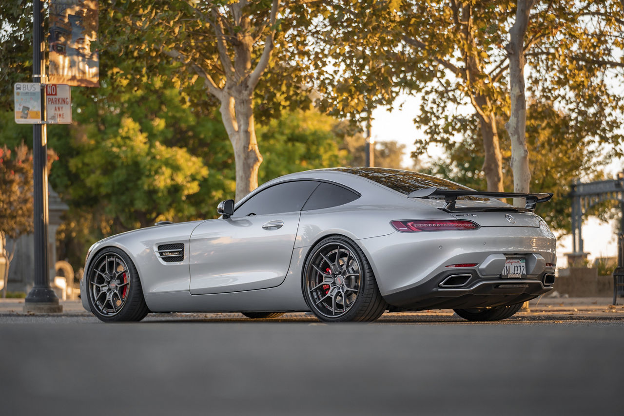 2016 Mercedes-Benz GT-S AMG - Rotiform ZMO - Gray | Wheel Pros, image size:2200x1500