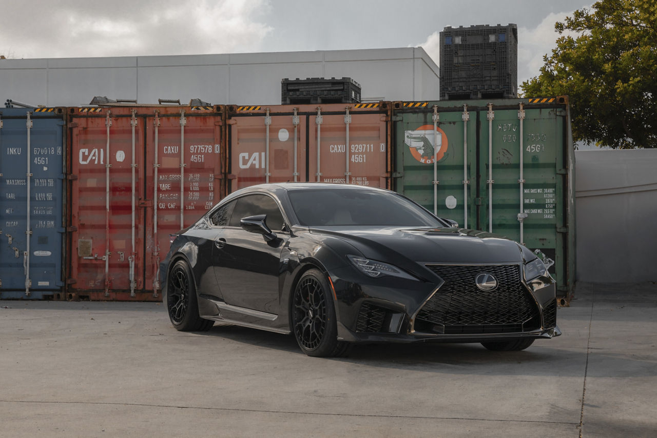 2020 Lexus RC-F - Rotiform ZMO-M - Black | Rotiform