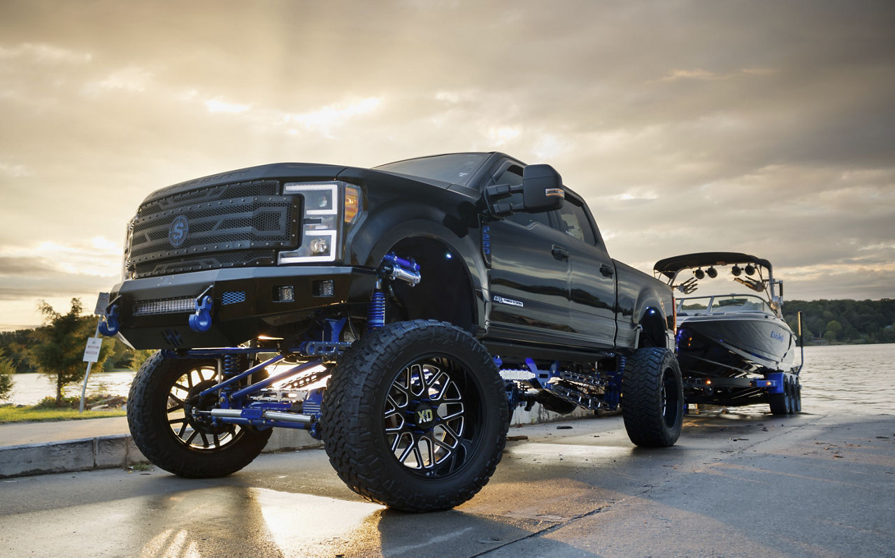 2018 Ford F250 - XD GRENADE 2 - Black | XD Wheels