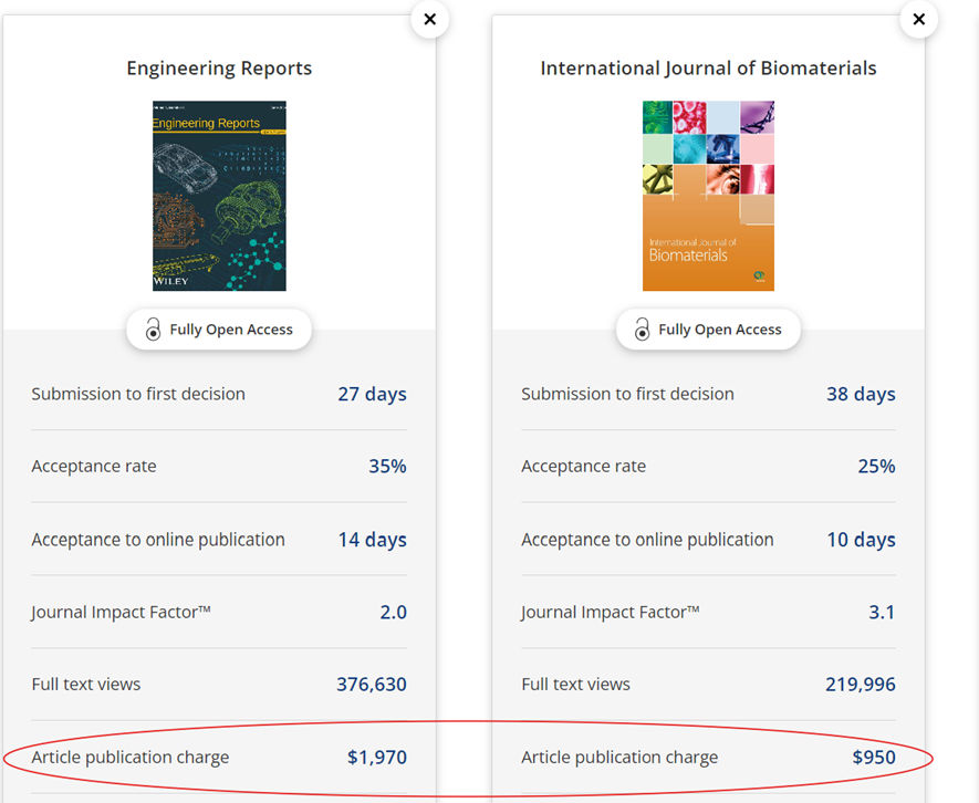 Specific Journal How to choose a journal for publication: Journal Finder Tool | Wiley
