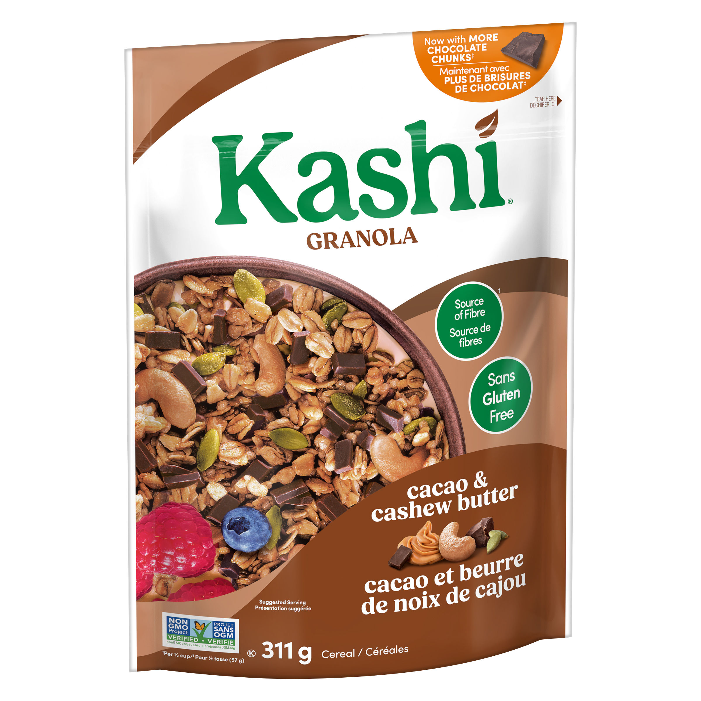 Kashi® Crunchy Granola Cacao & Cashew Butter