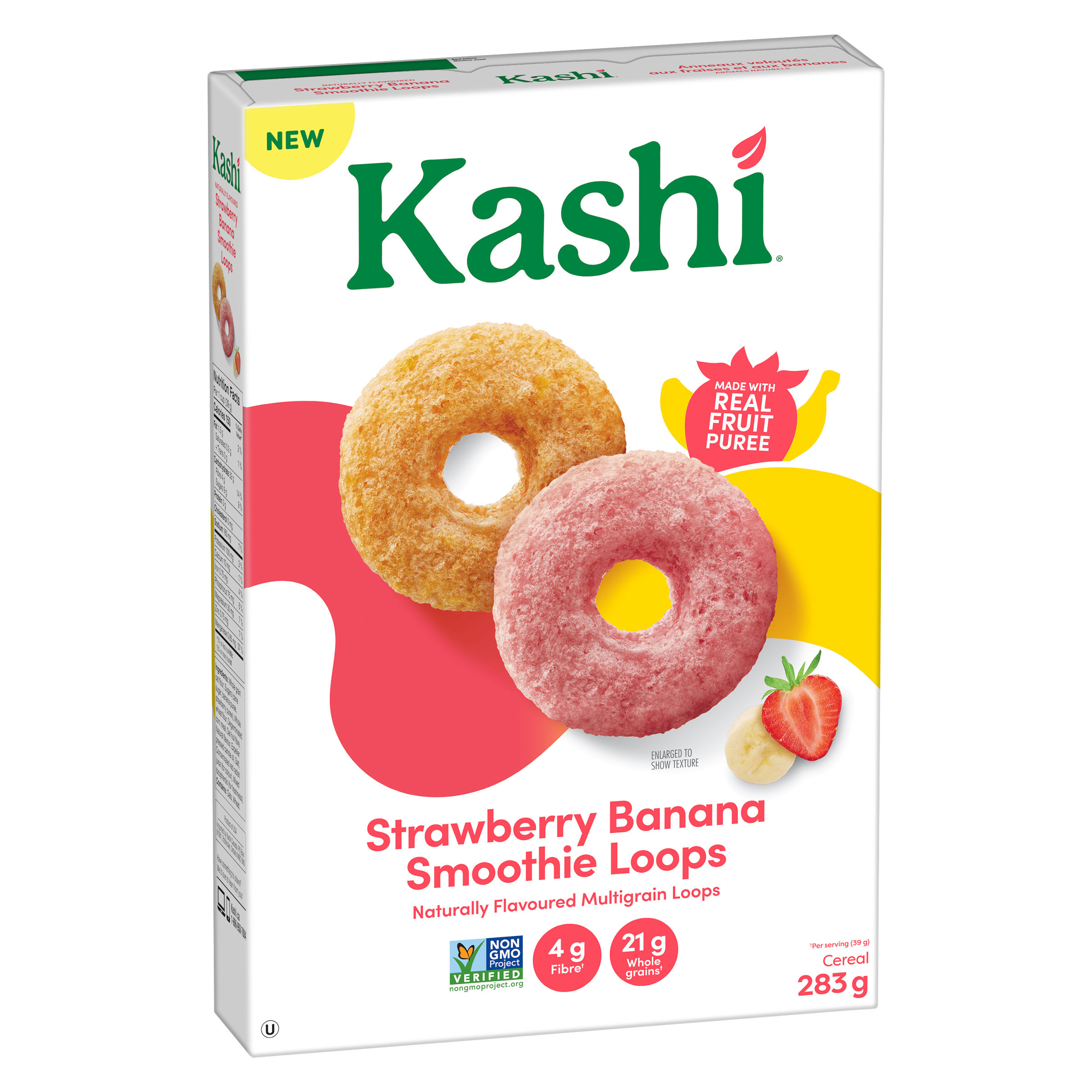 Kashi® Strawberry Banana Smoothie Loops Cereal