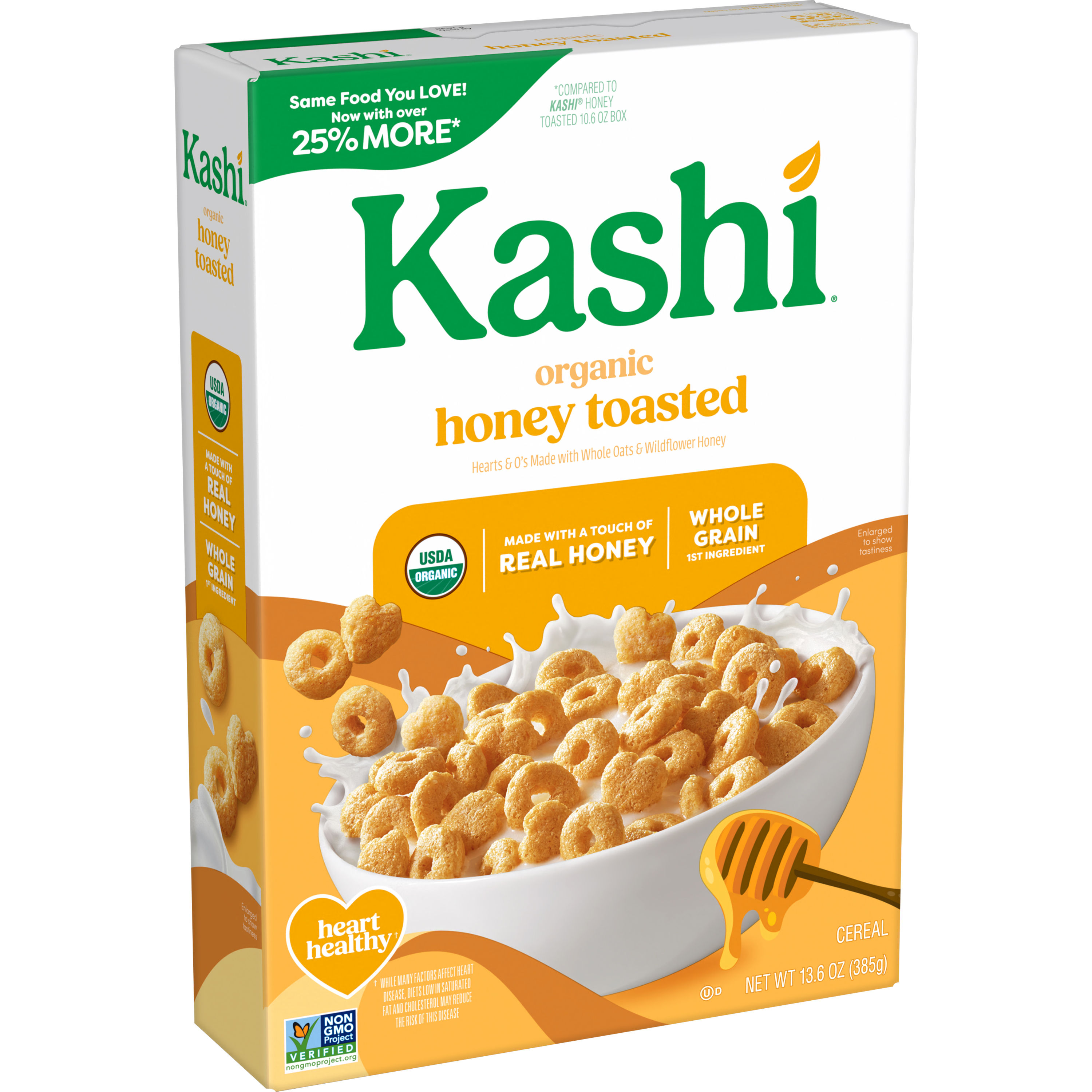 Kashi® Organic Honey Toasted Oat Cereal
