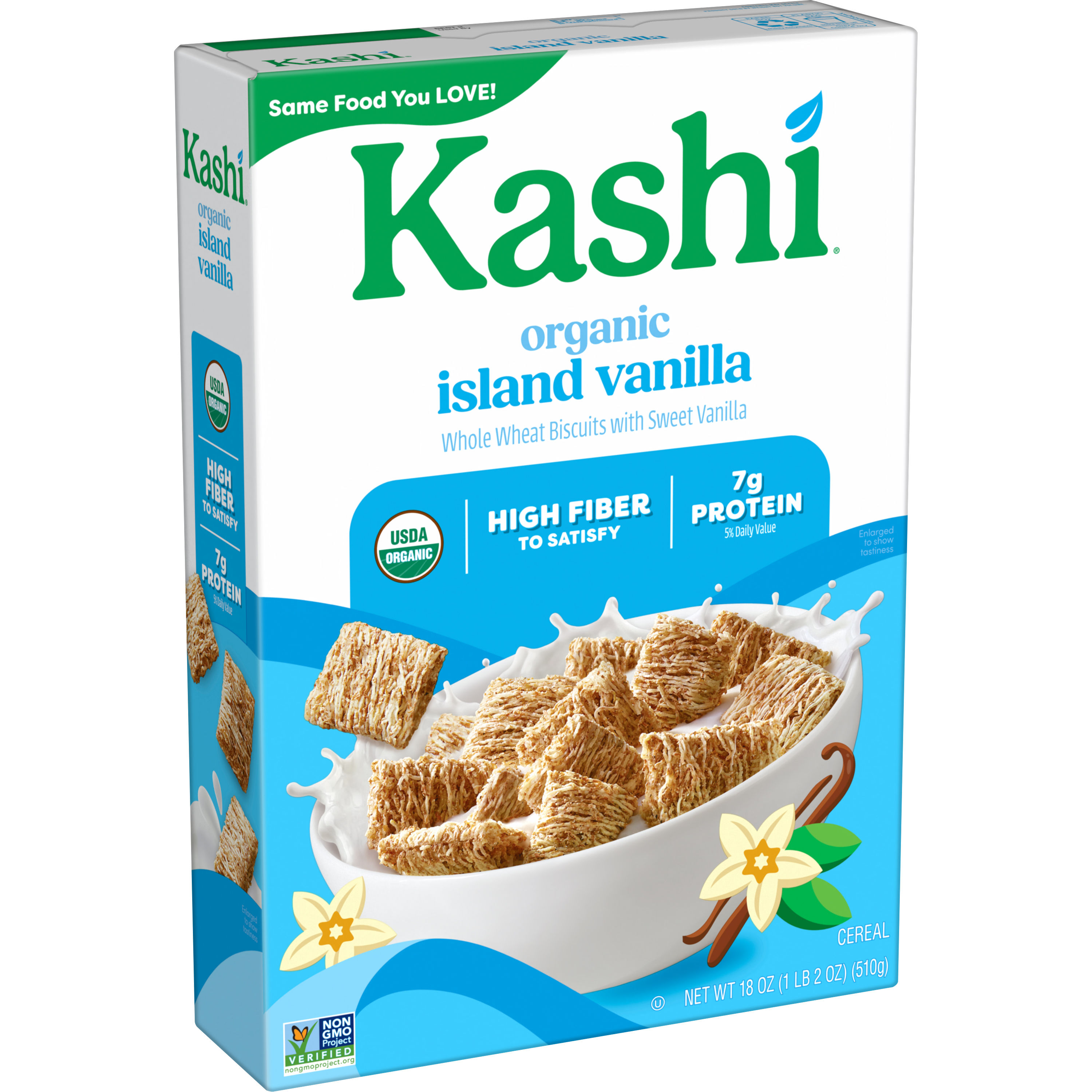 Kashi® Whole Wheat Biscuits, Island Vanilla®