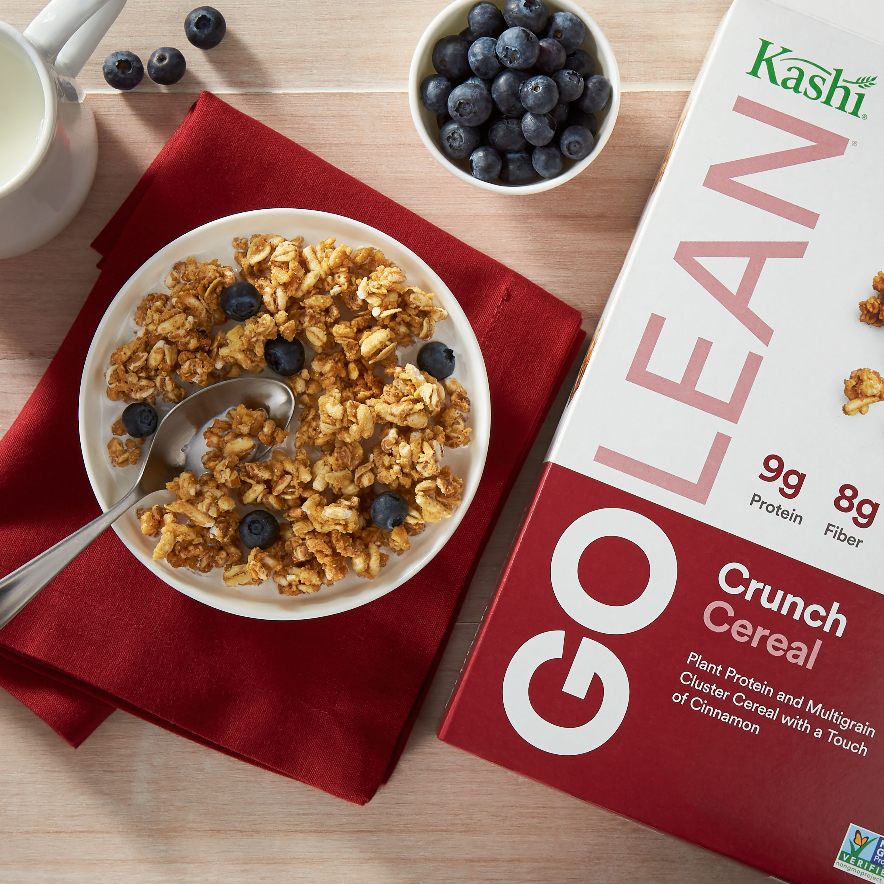 Kashi GO® Protein & Fiber Cereal Cinnamon Crunch