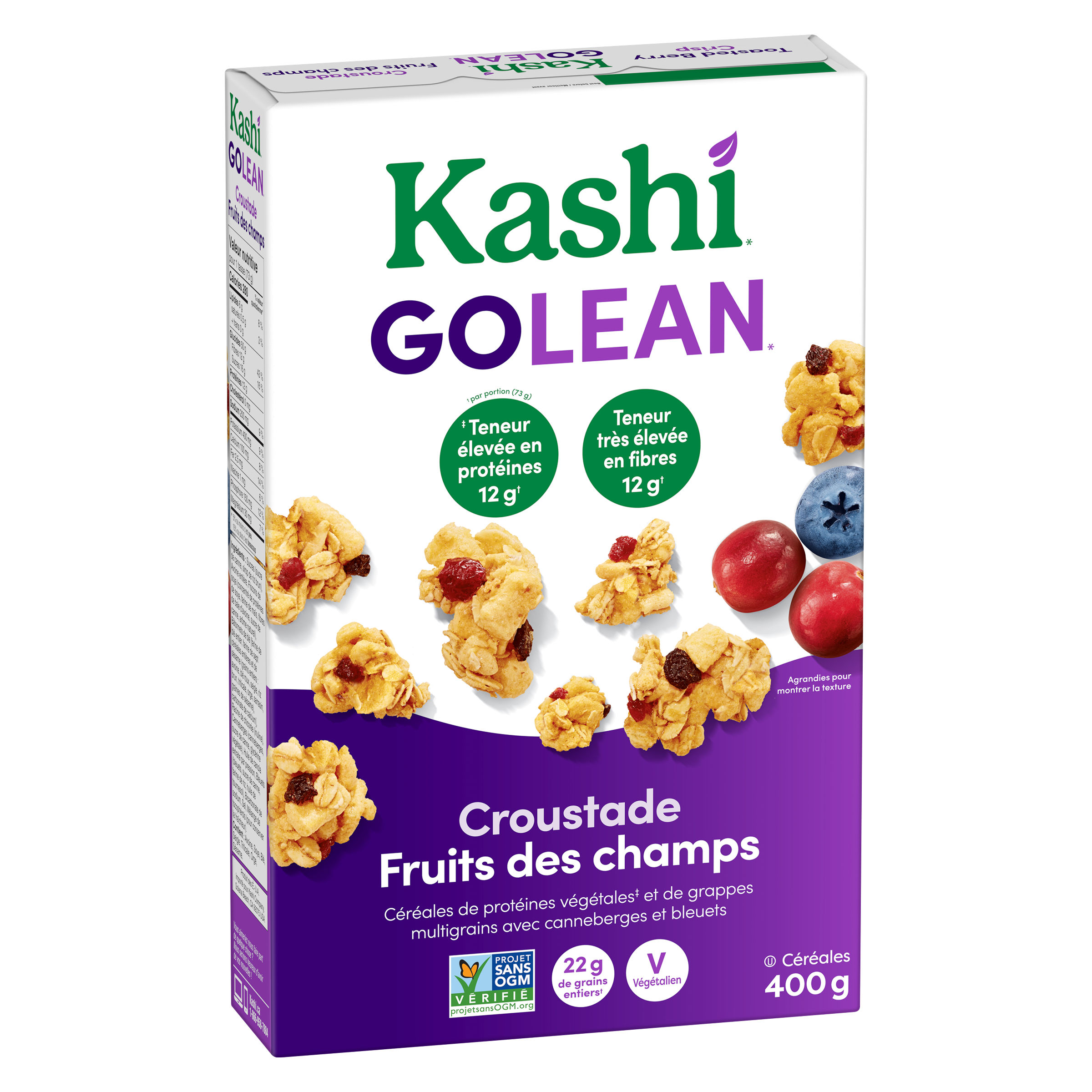Céréales Kashi® GOLEAN® Croustade Fruit des champs