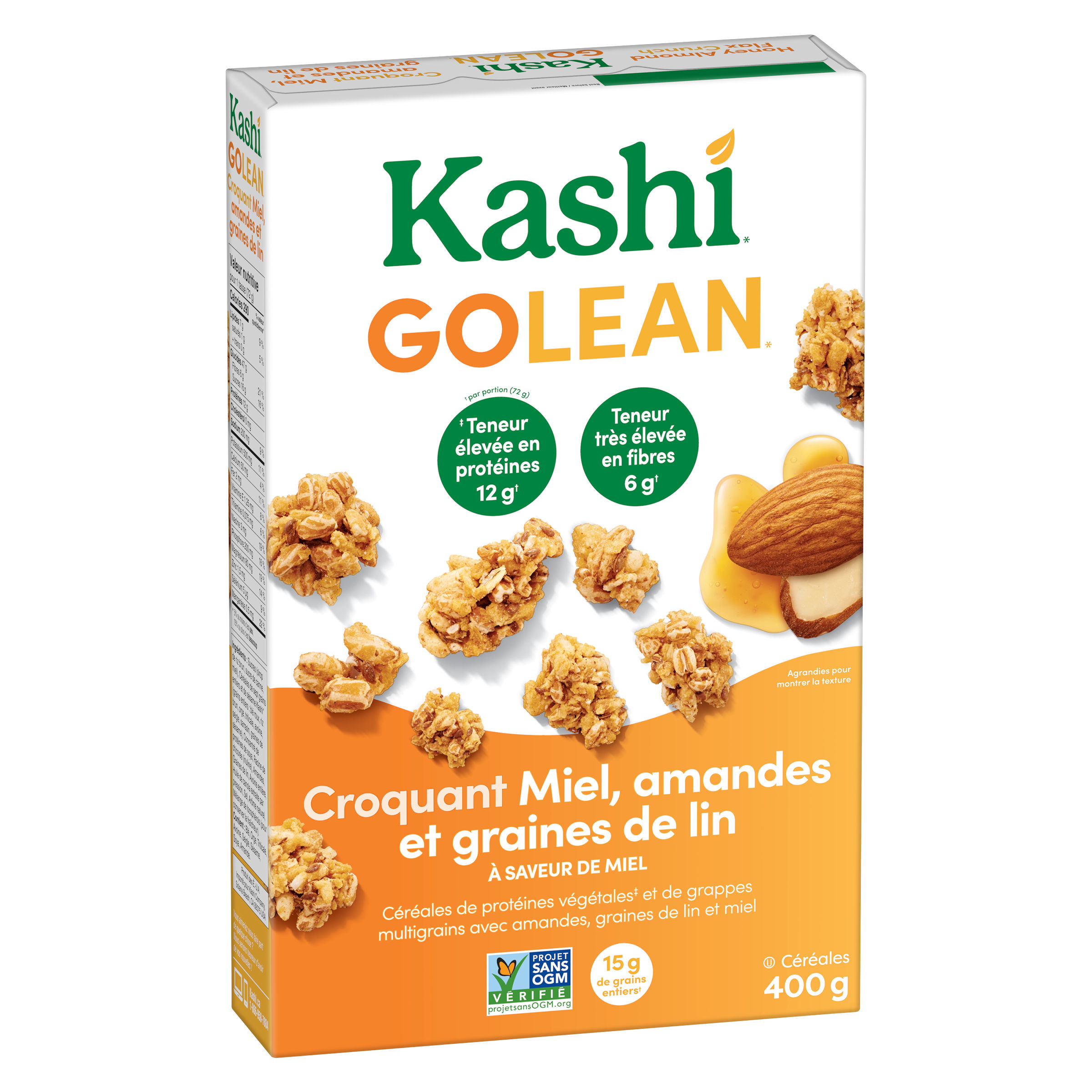 Céréales Kashi® GOLEAN® Croquant Miel, amandes et graines de lin