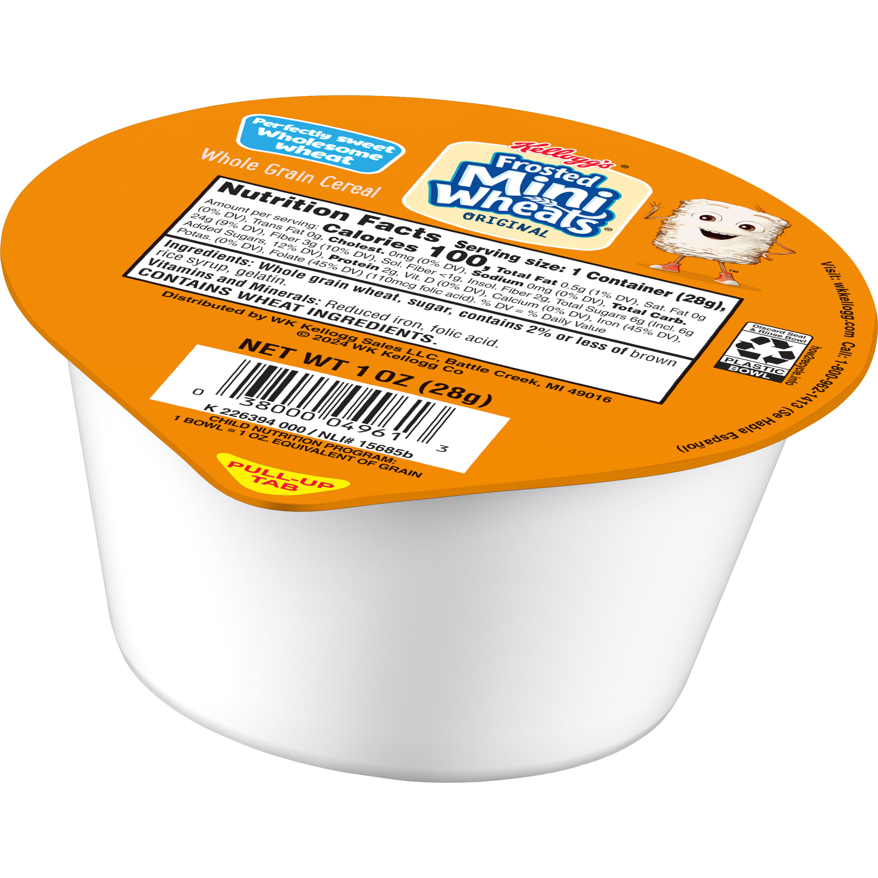 Kellogg's® Frosted Mini-Wheats® Bite Size cereal