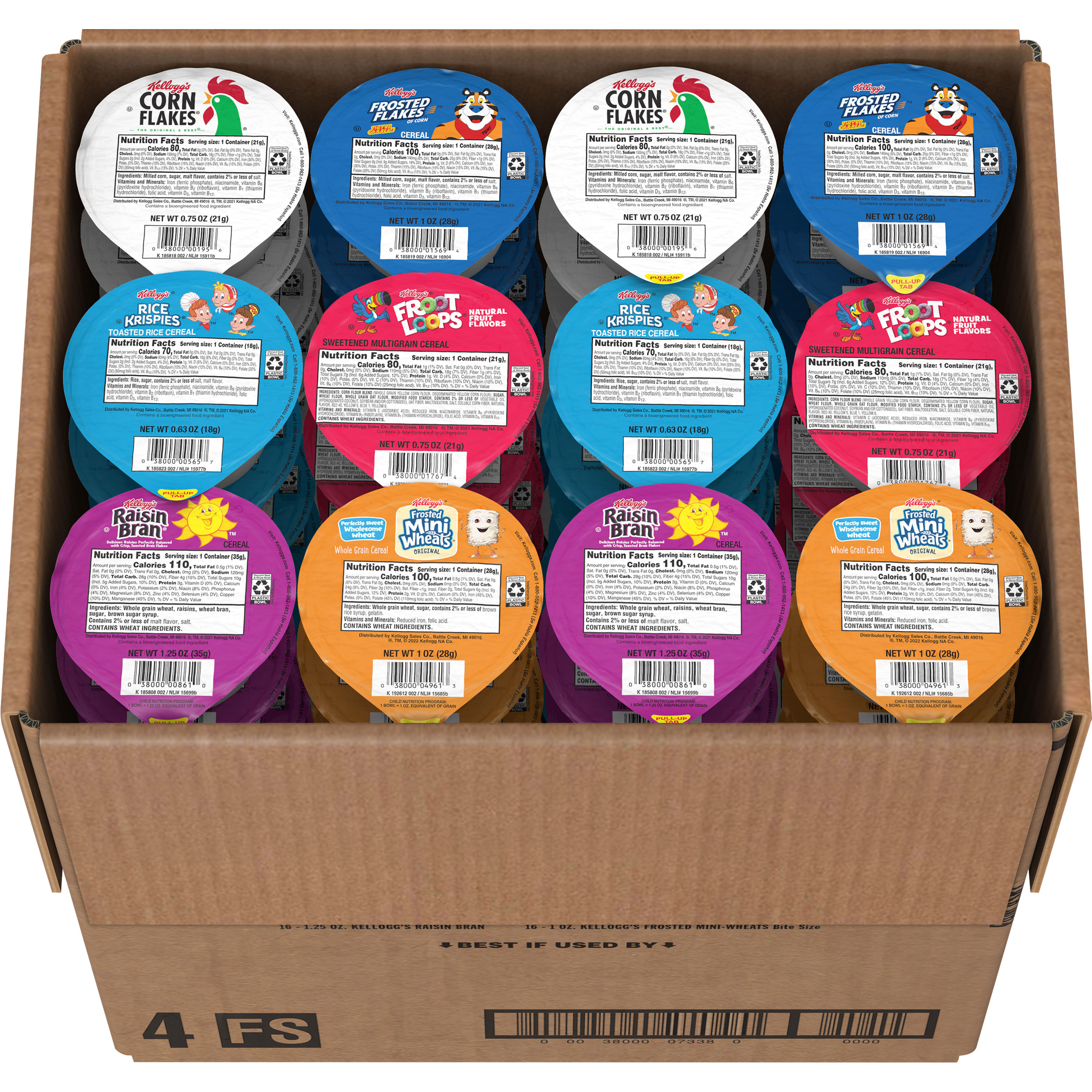 Kellogg's® Cereal Assortment Pack, Family, image size:3000x3000