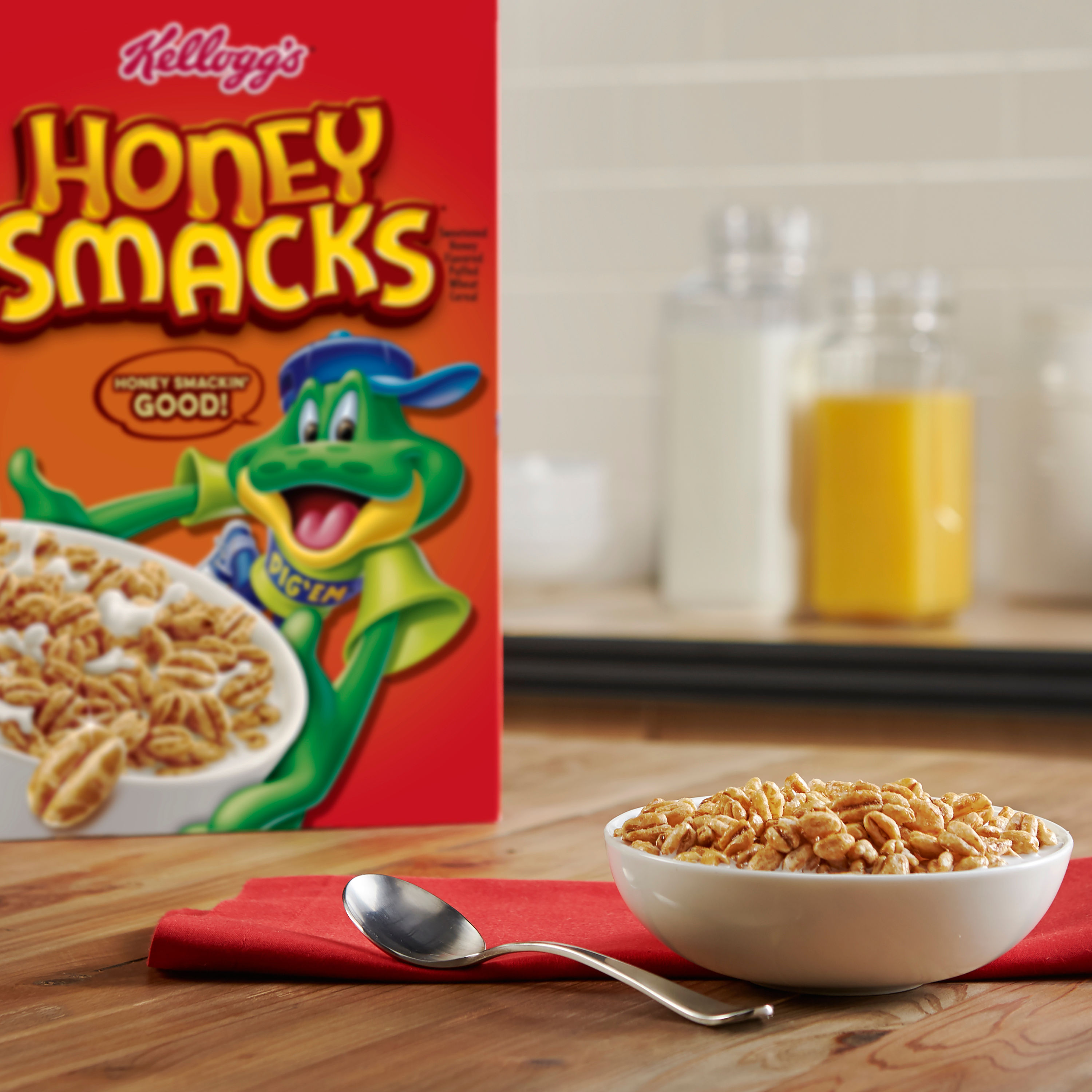 Kellogg's® Honey Smacks® cereal