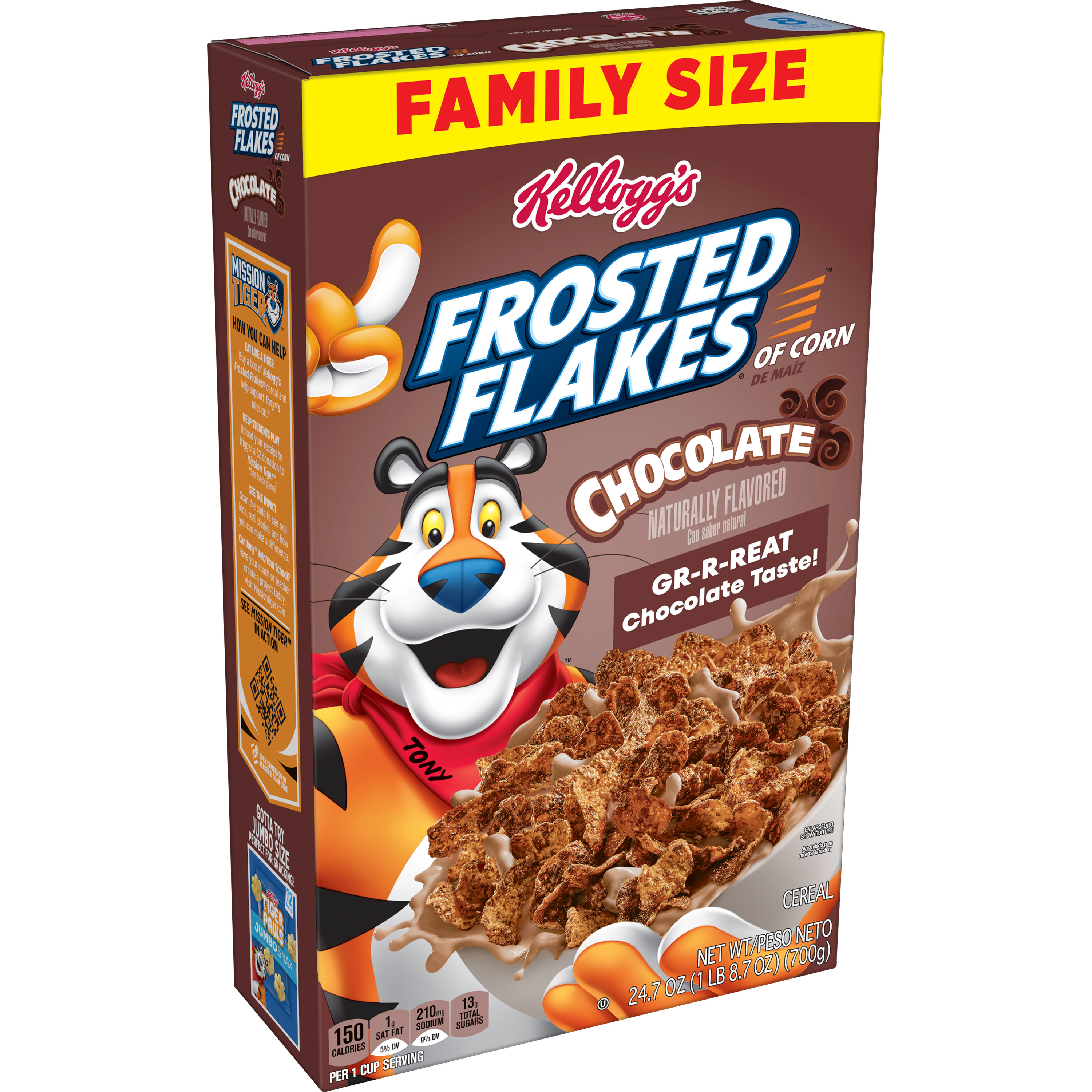 Kellogg's Frosted Flakes® Chocolate Milkshake