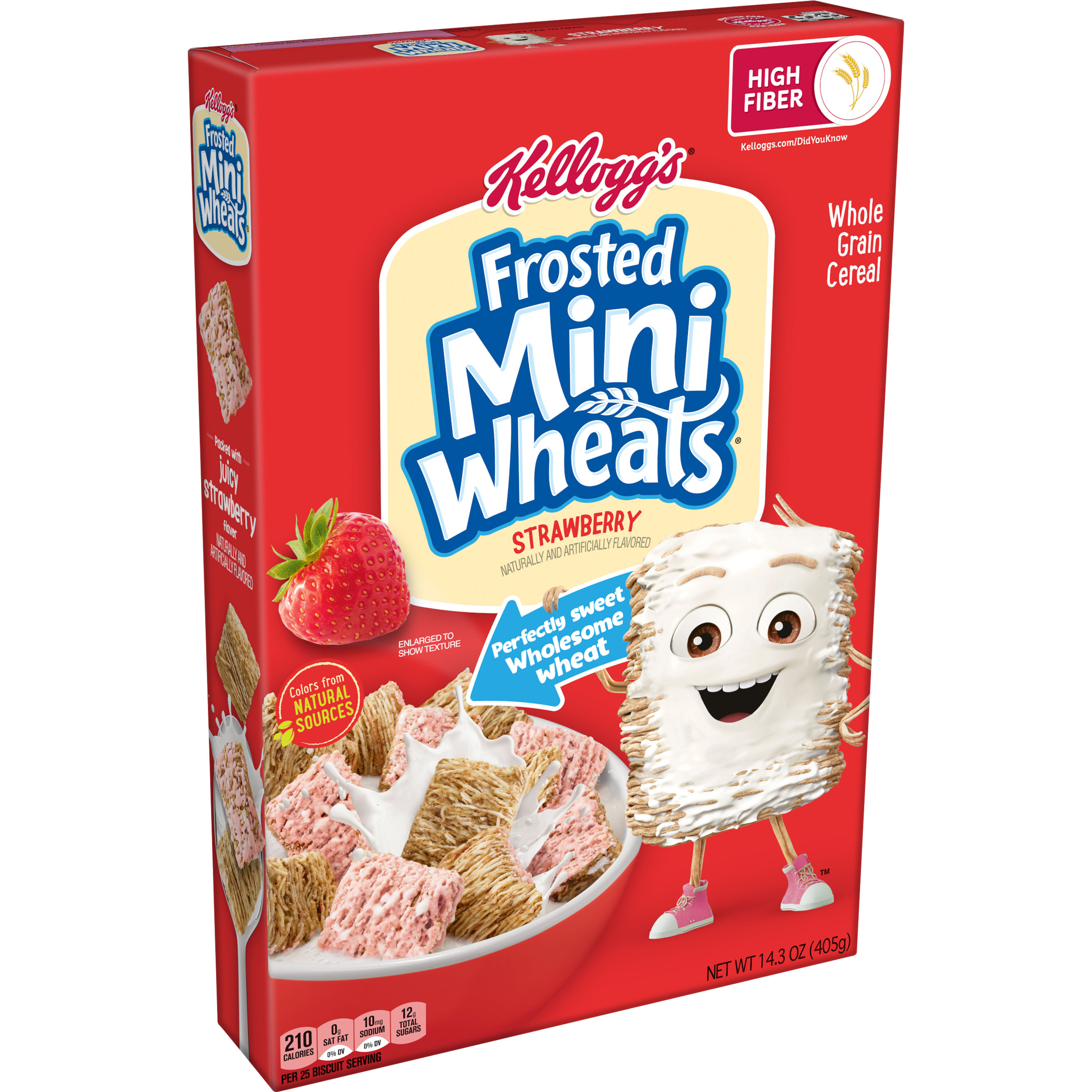 Kellogg's® Frosted Mini-Wheats® Strawberry cereal