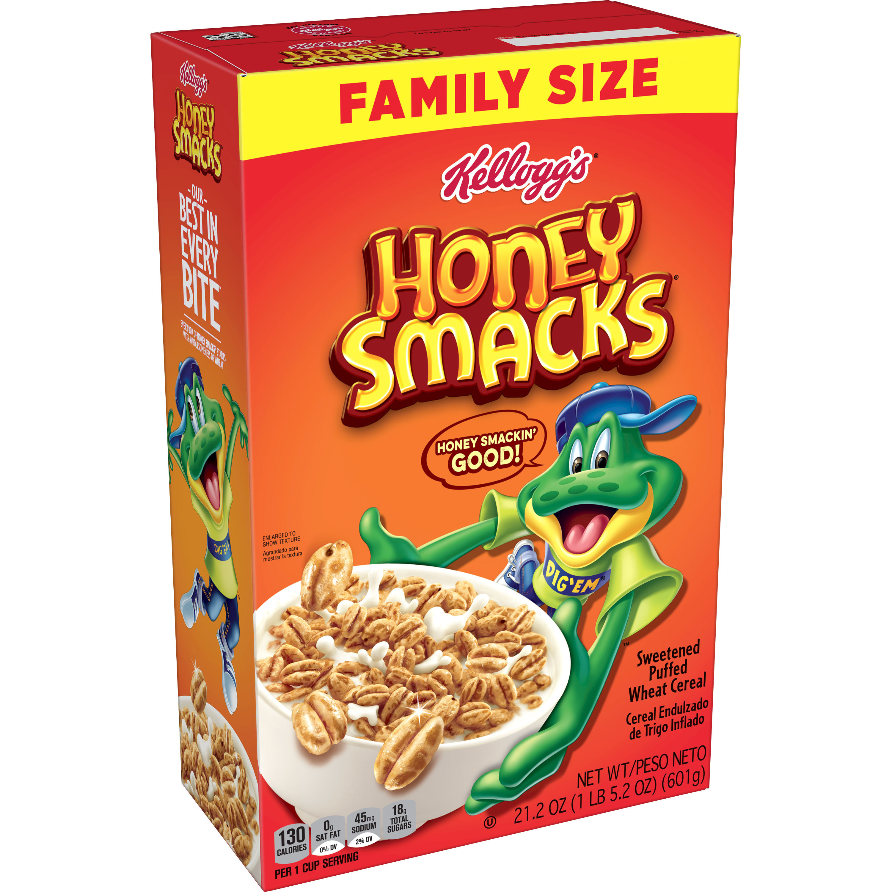 Kellogg's® Honey Smacks® cereal