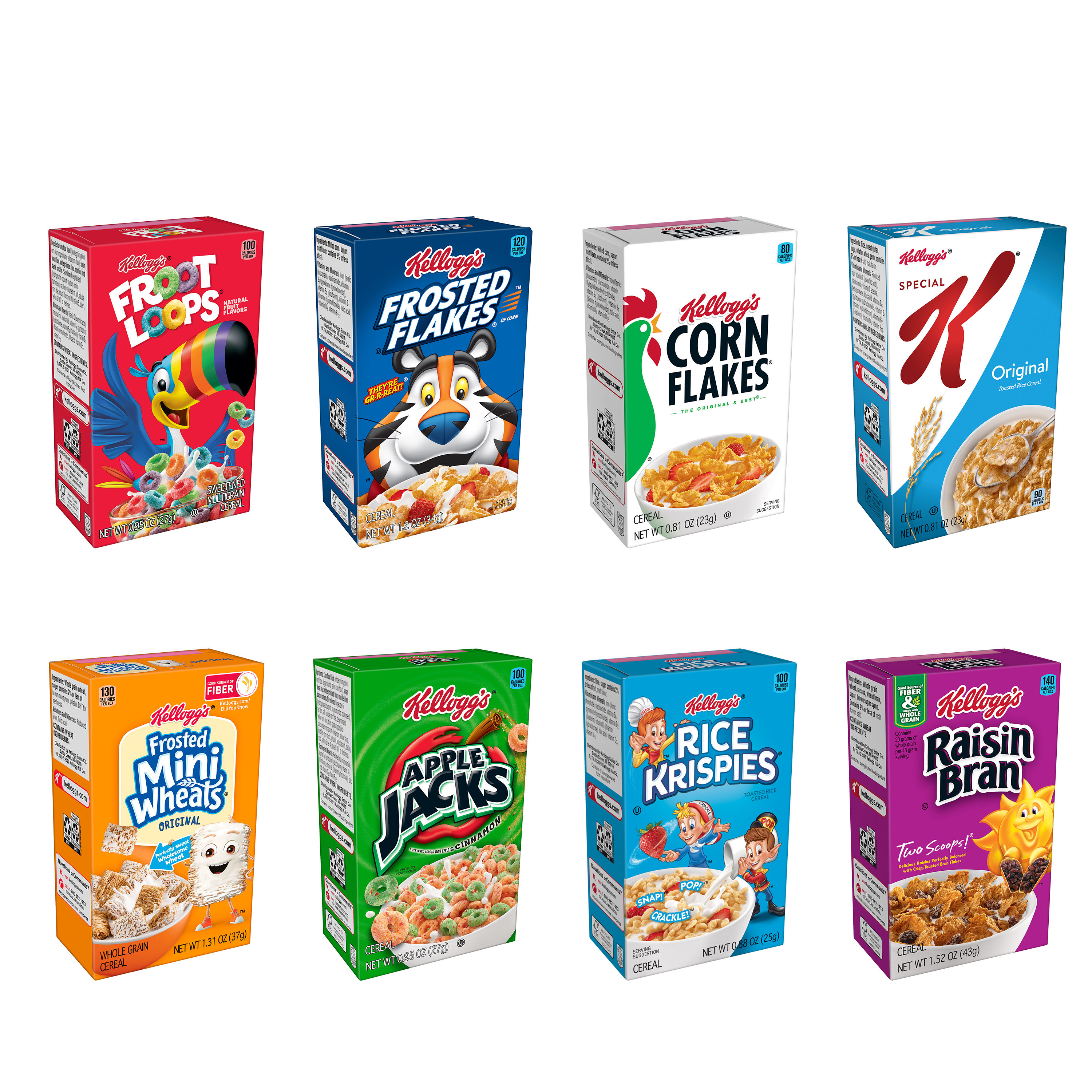 Kellogg's® Cereal Assortment Pack, Family, image size:3000x3000