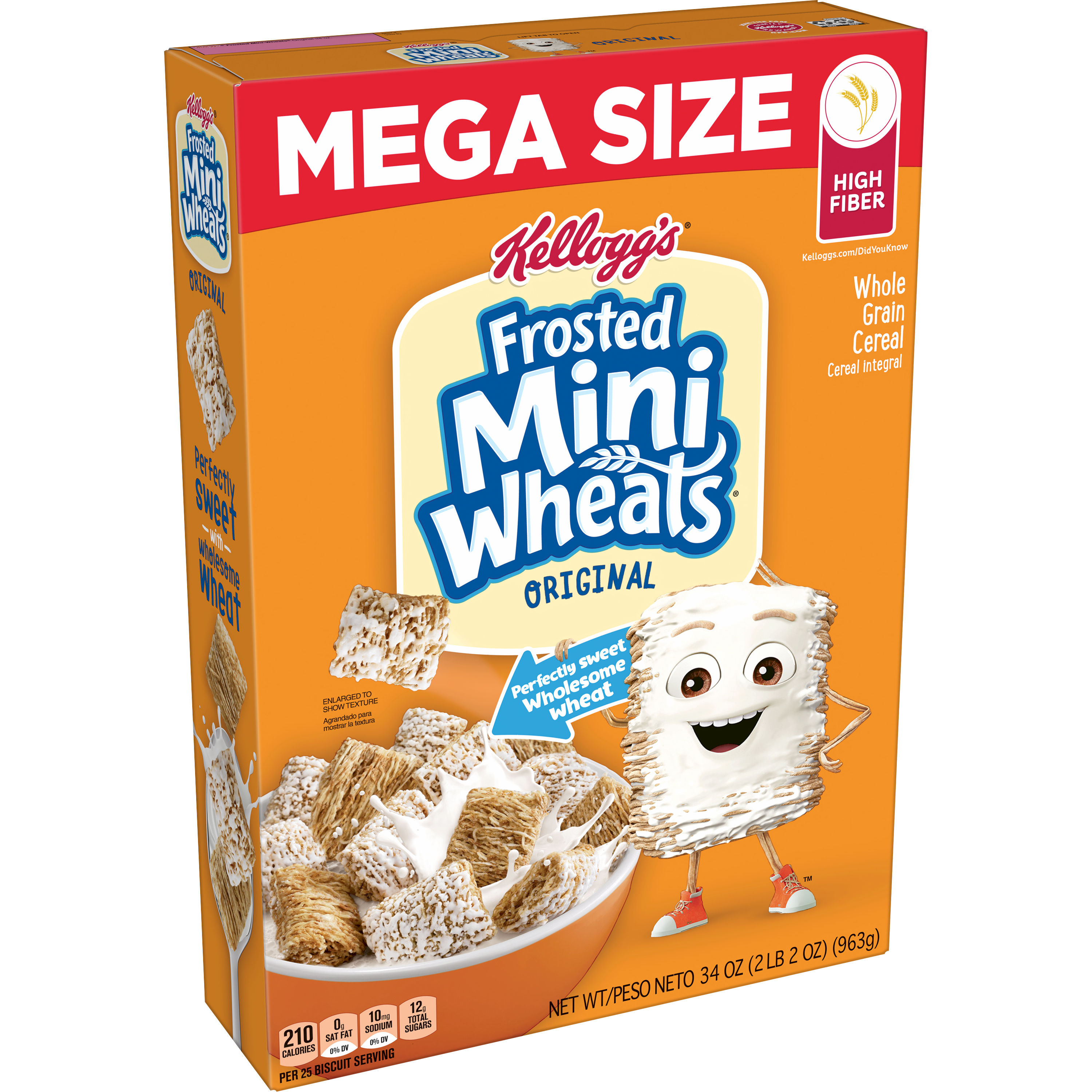Kellogg's® Frosted Mini-Wheats® Bite Size cereal