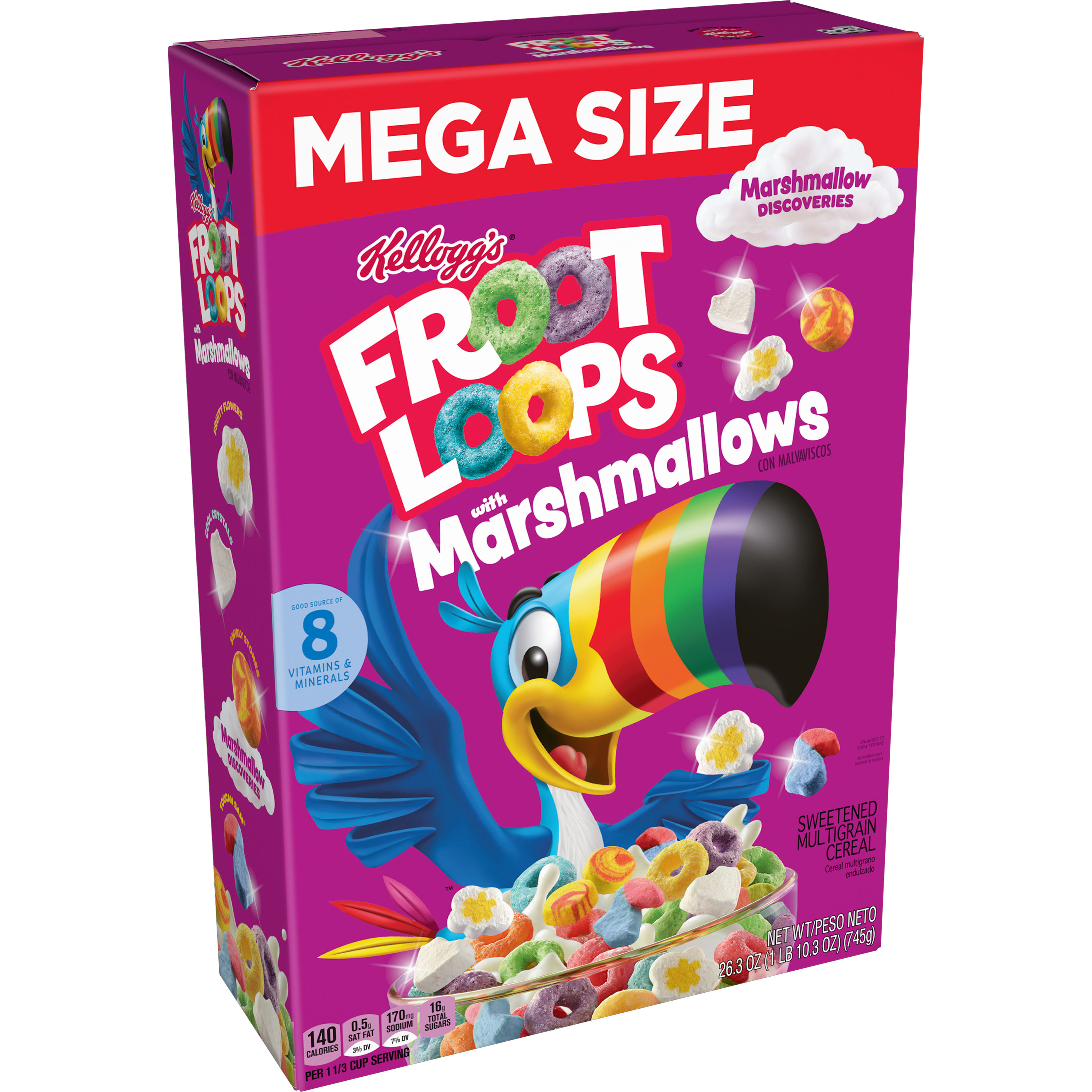 Kellogg’s® Froot Loops® with Marshmallows Cereal