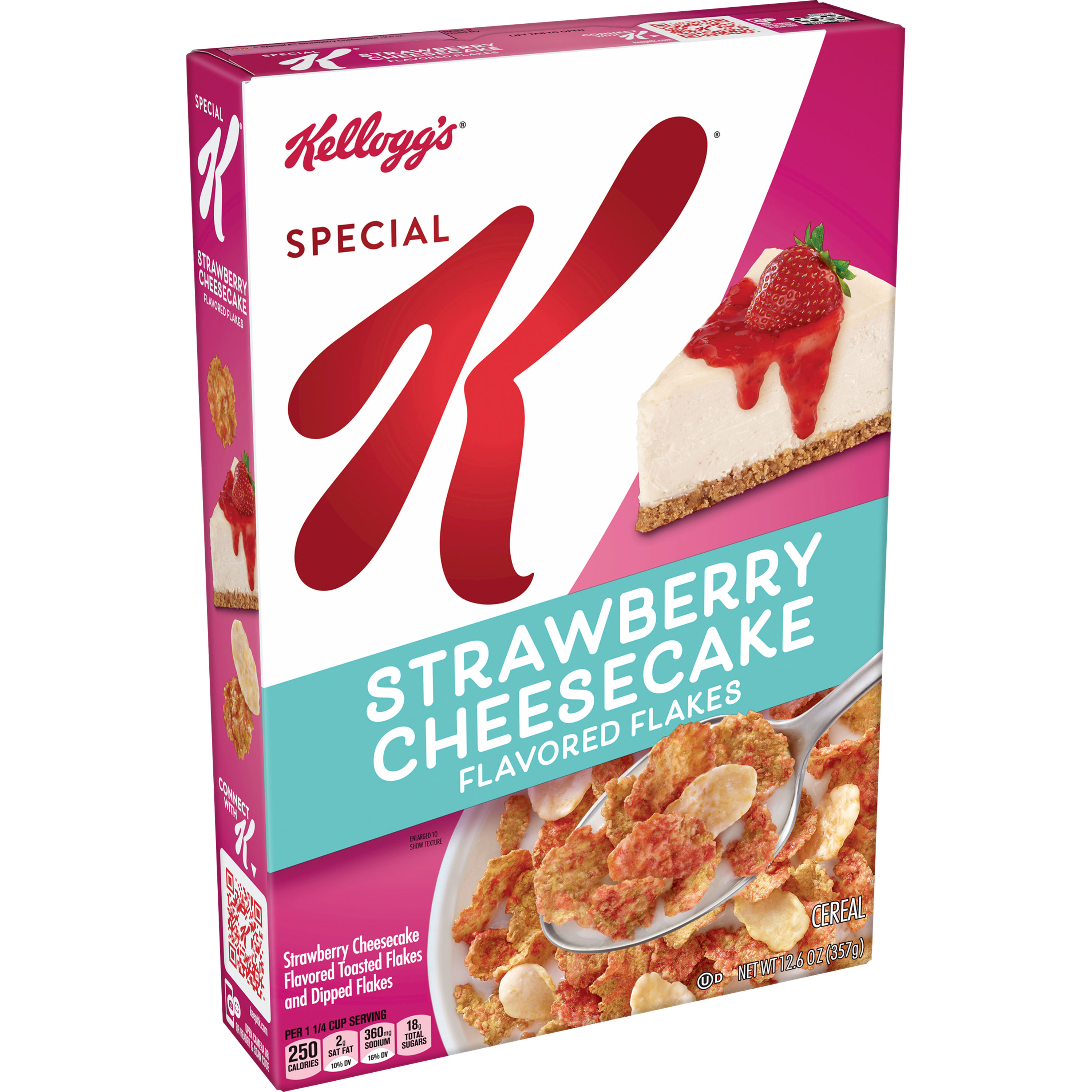 Kellogg’s® Special K® Strawberry Cheesecake Flavored Flakes Cereal