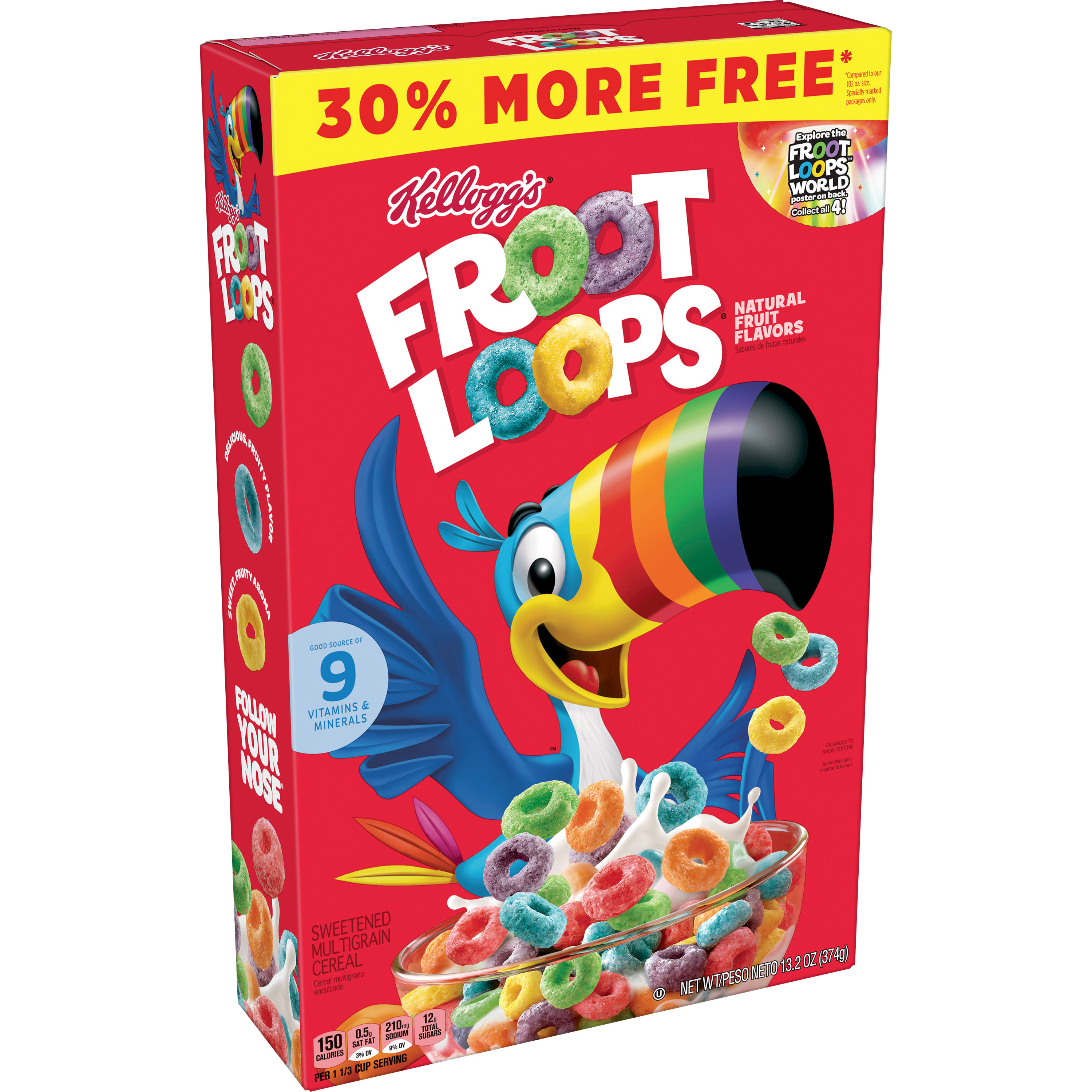 Kellogg’s® Froot Loops® Breakfast Cereal