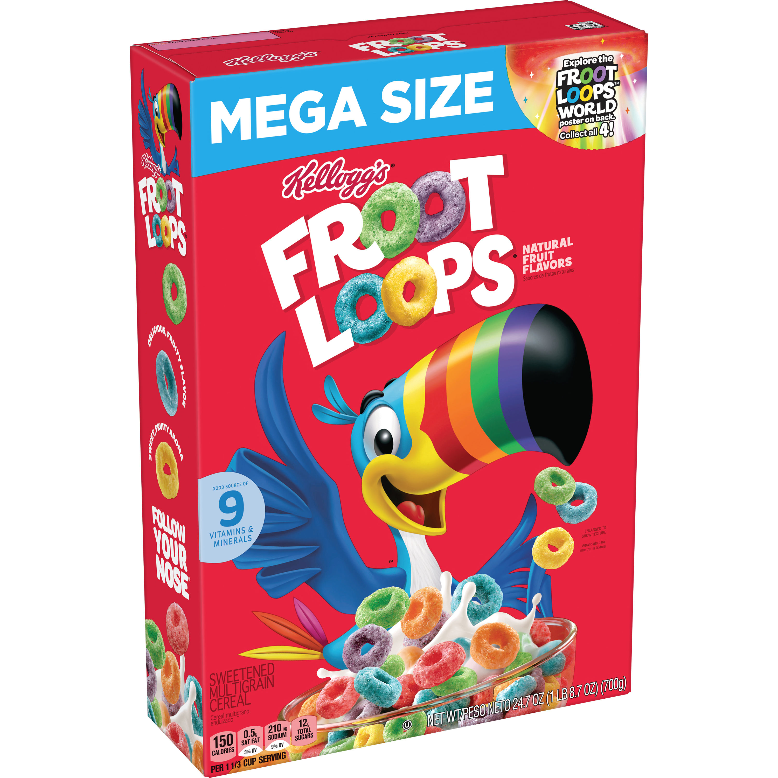 Kellogg’s® Froot Loops® Breakfast Cereal