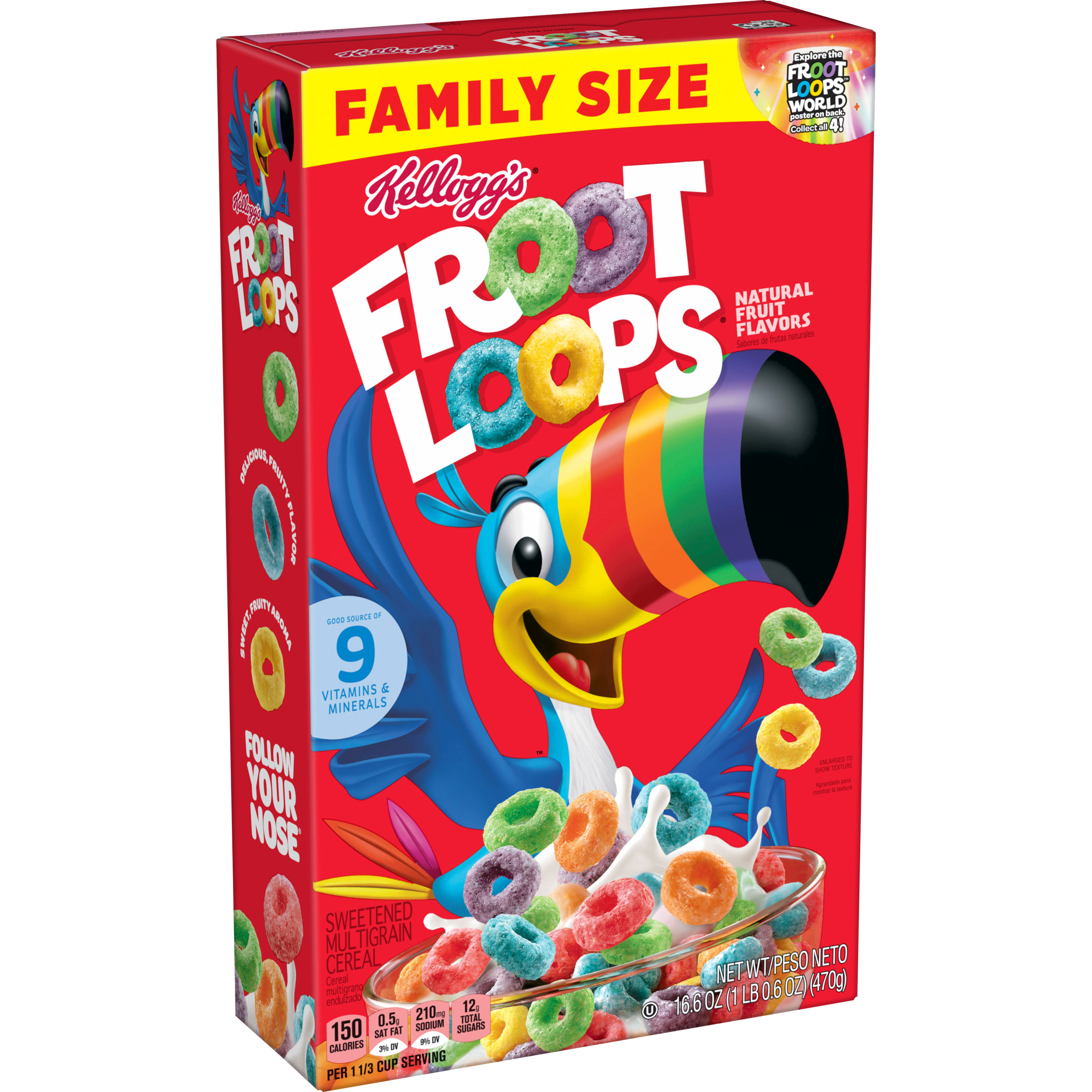 Kellogg’s® Froot Loops® Breakfast Cereal